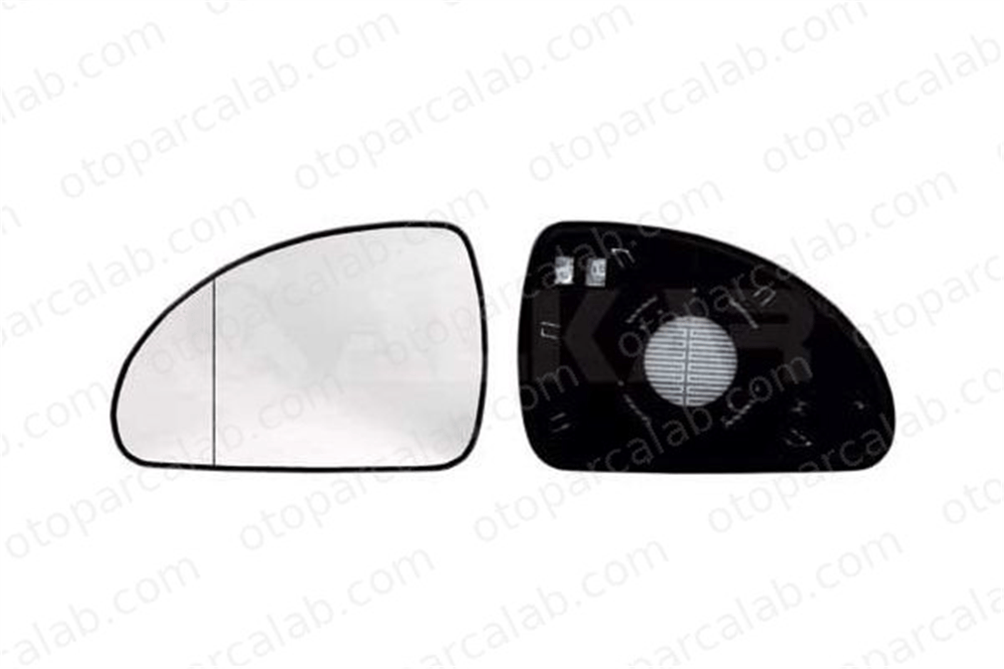 SPJ L-1431 Ayna Camı Dış Sol SKODA KAMIQ 876111H100 657857521B