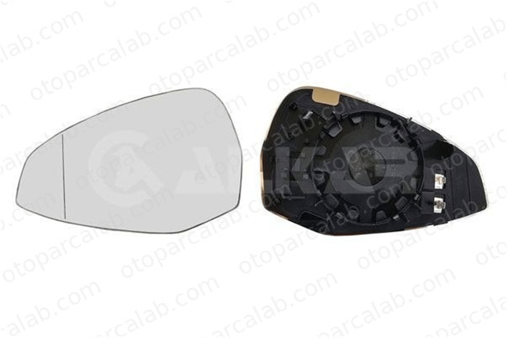 SPJ L-1705 Ayna Camı Dış Sol AUDI A4 B9 Avant A4 B9 8W0857535E 8W0857535H