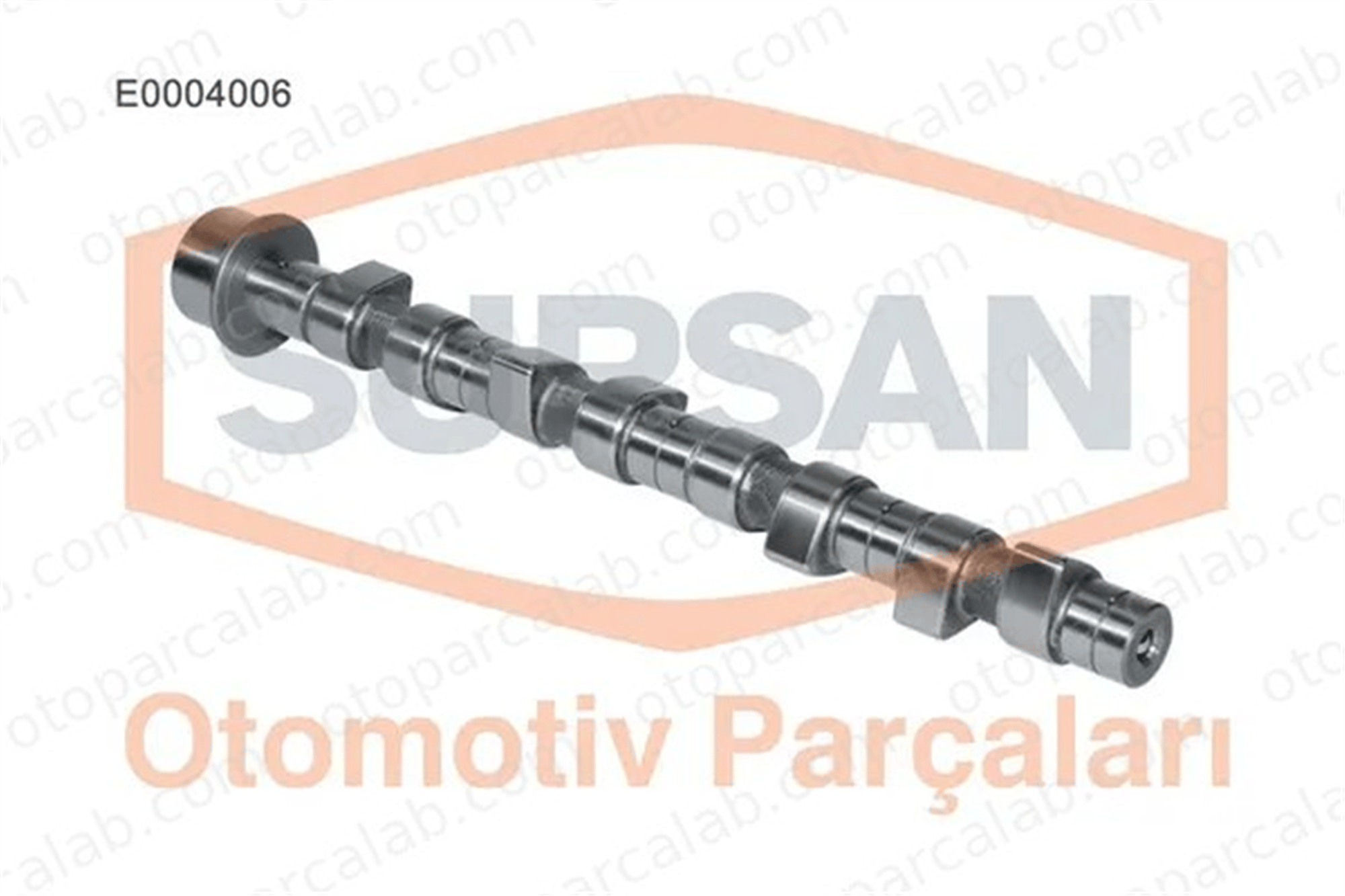SUPSAN E0004006 Eksantrik Mili FIAT DUCATO Platform şasi DUCATO Panelvan/Van 98427674 801V8
