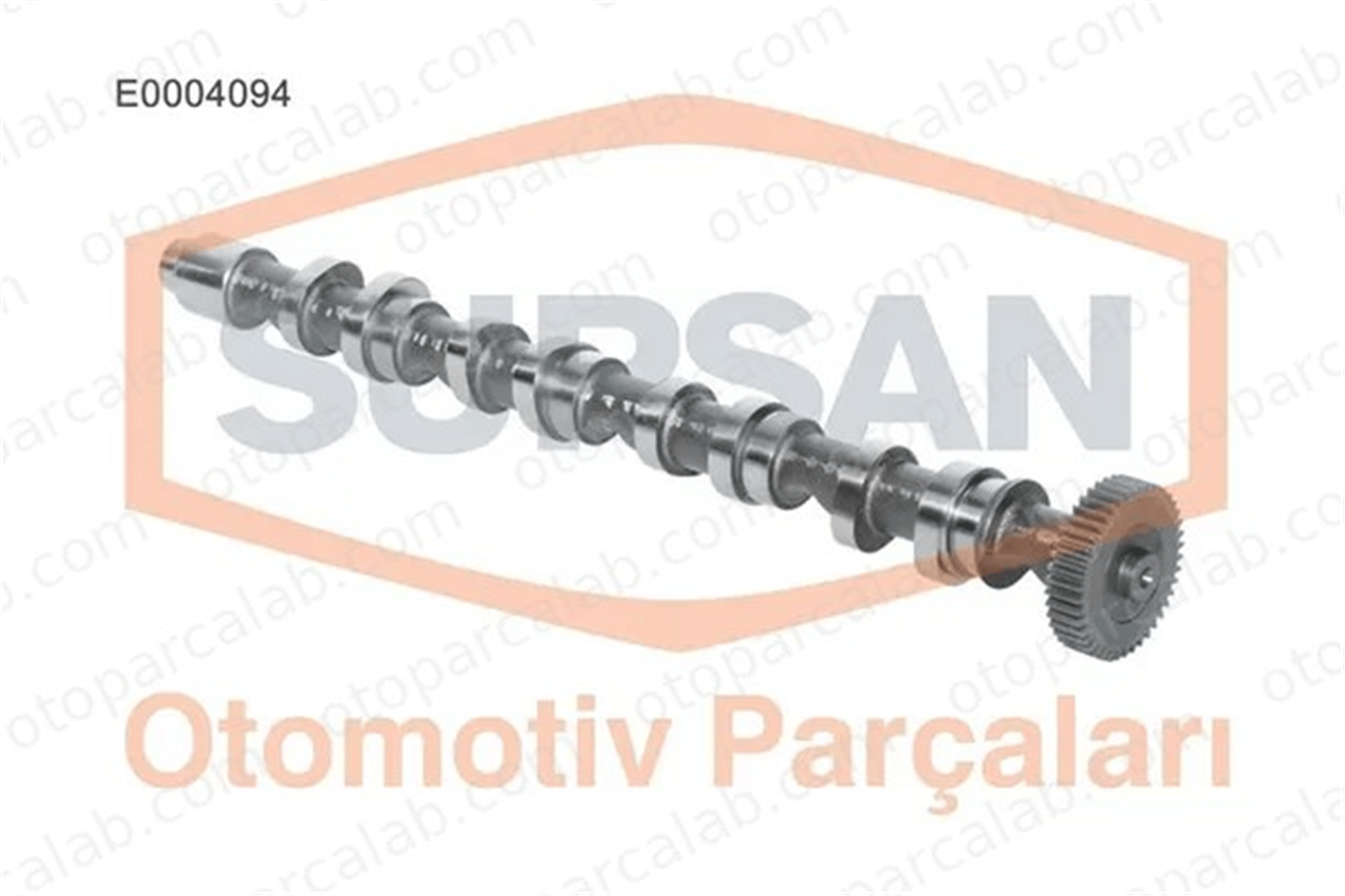 SUPSAN E0004094 Eksantrik Mili AUDI A4 B8 A4 B8 Avant 3L109022 3L109022D