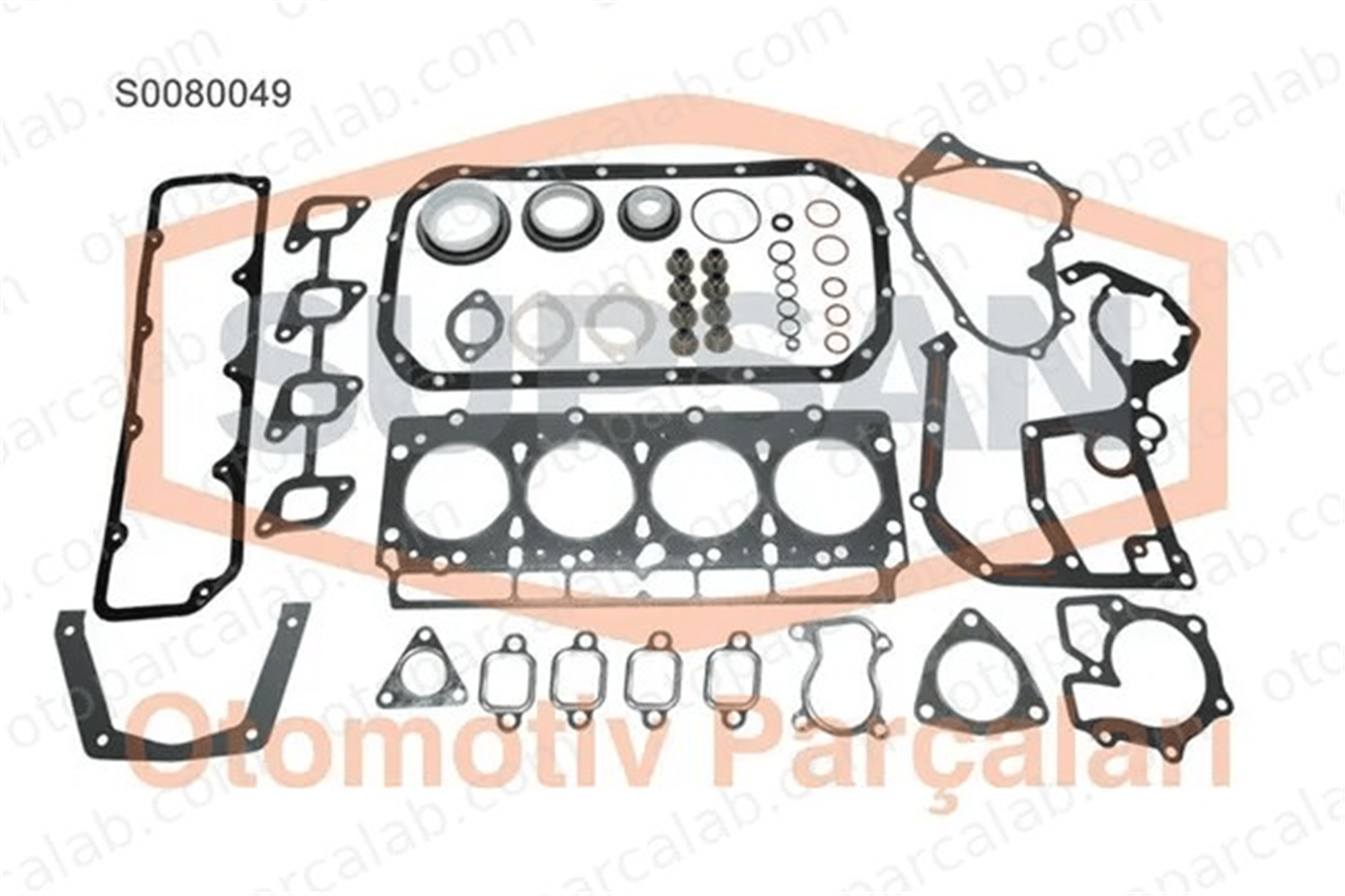 SUPSAN S0080049 Takım Conta FORD TRANSIT Minibüs/Otobüs TRANSIT Platform şasi 924F6008AAT 6173218