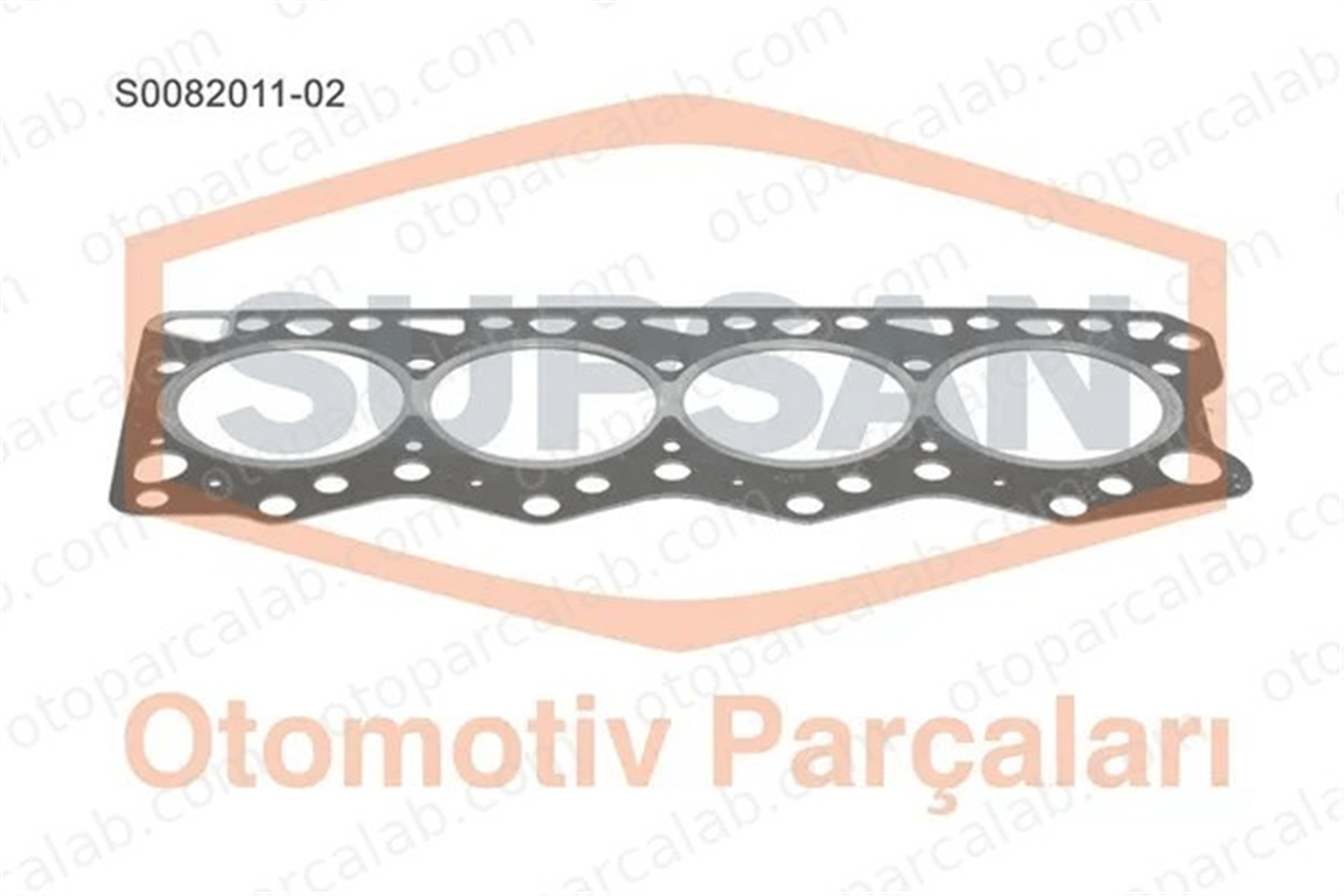 SUPSAN S0082011-02 Silindir Kapak Contası IVECO DAILY III Platform şasi DAILY III Panelvan/Van 99458402 8097075