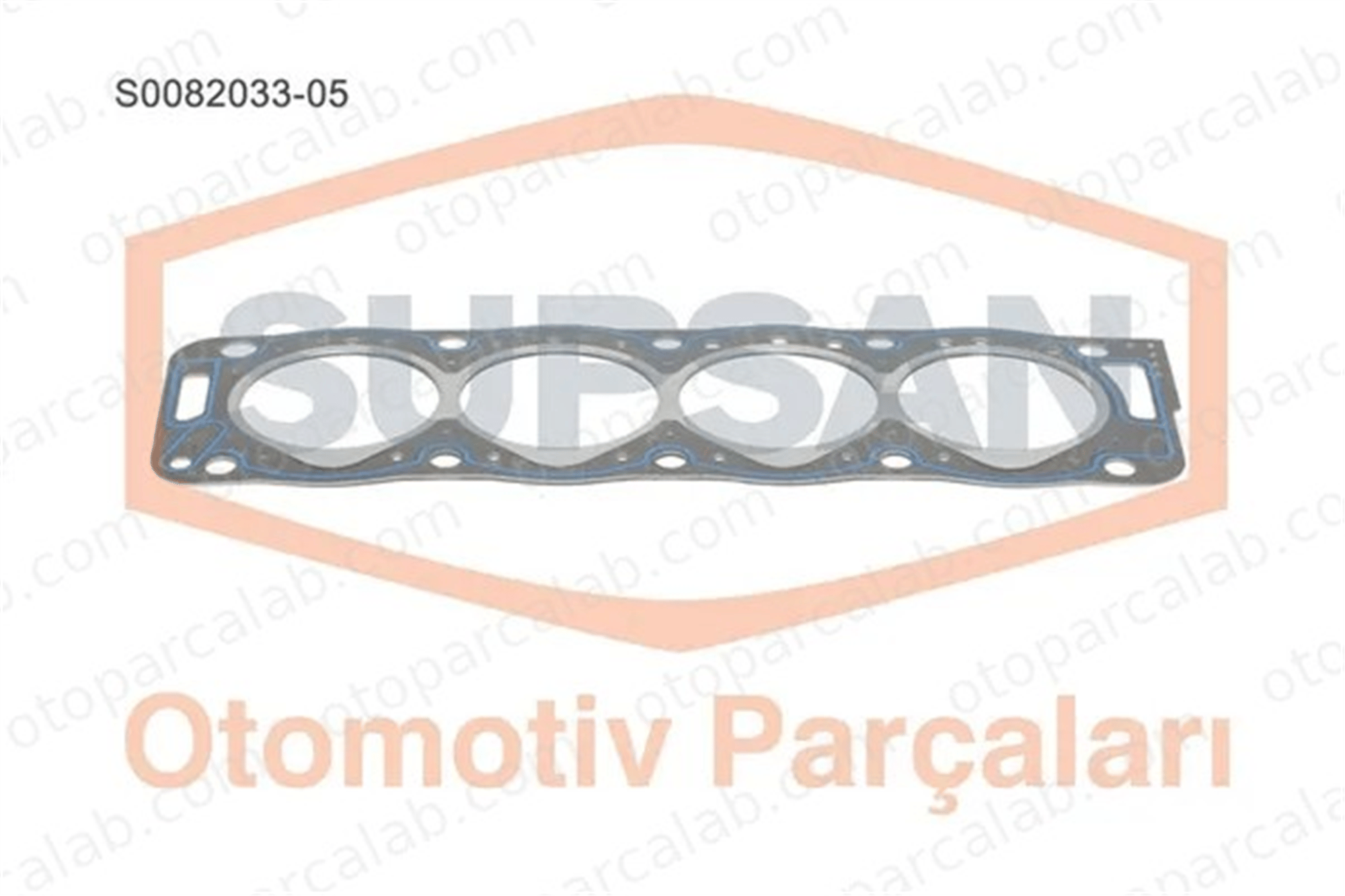 SUPSAN S0082033-05 Silindir Kapak Contası PEUGEOT 405 II CITROËN BX 209S9 20902