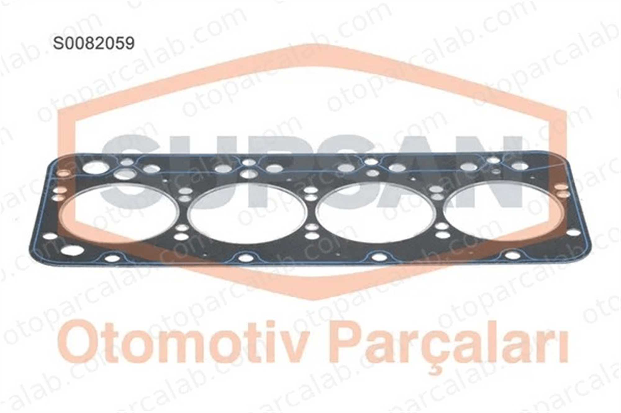 SUPSAN S0082059 Silindir Kapak Contası FIAT 90 NEW HOLLAND T6 4690351 1304593