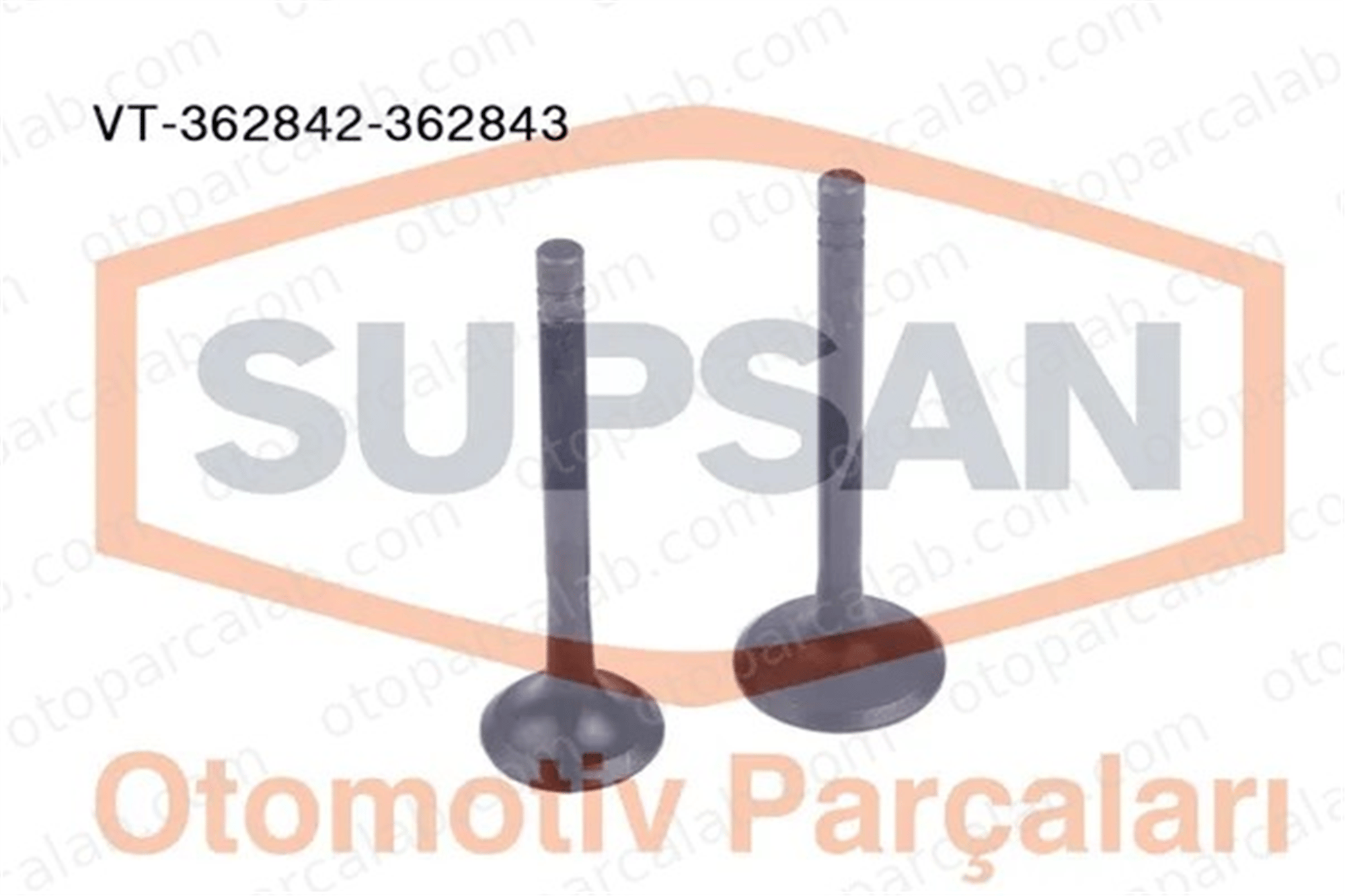 SUPSAN VT-362842-362843 Supap RENAULT 11 19 I 7700690577 7700677702