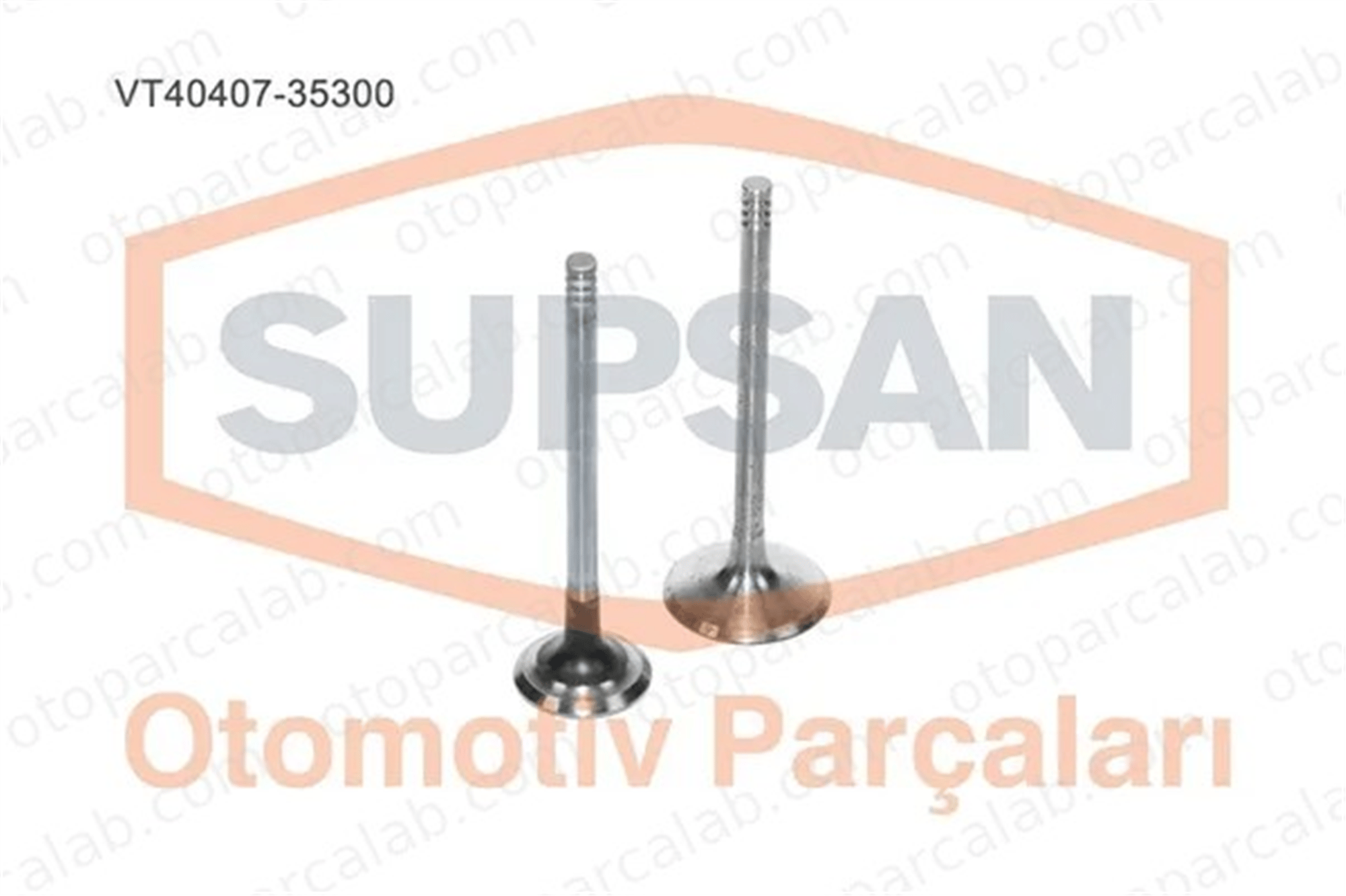 SUPSAN VT-40407-35300 Supap CITROËN SAXO PEUGEOT 106 I 96101887 22059