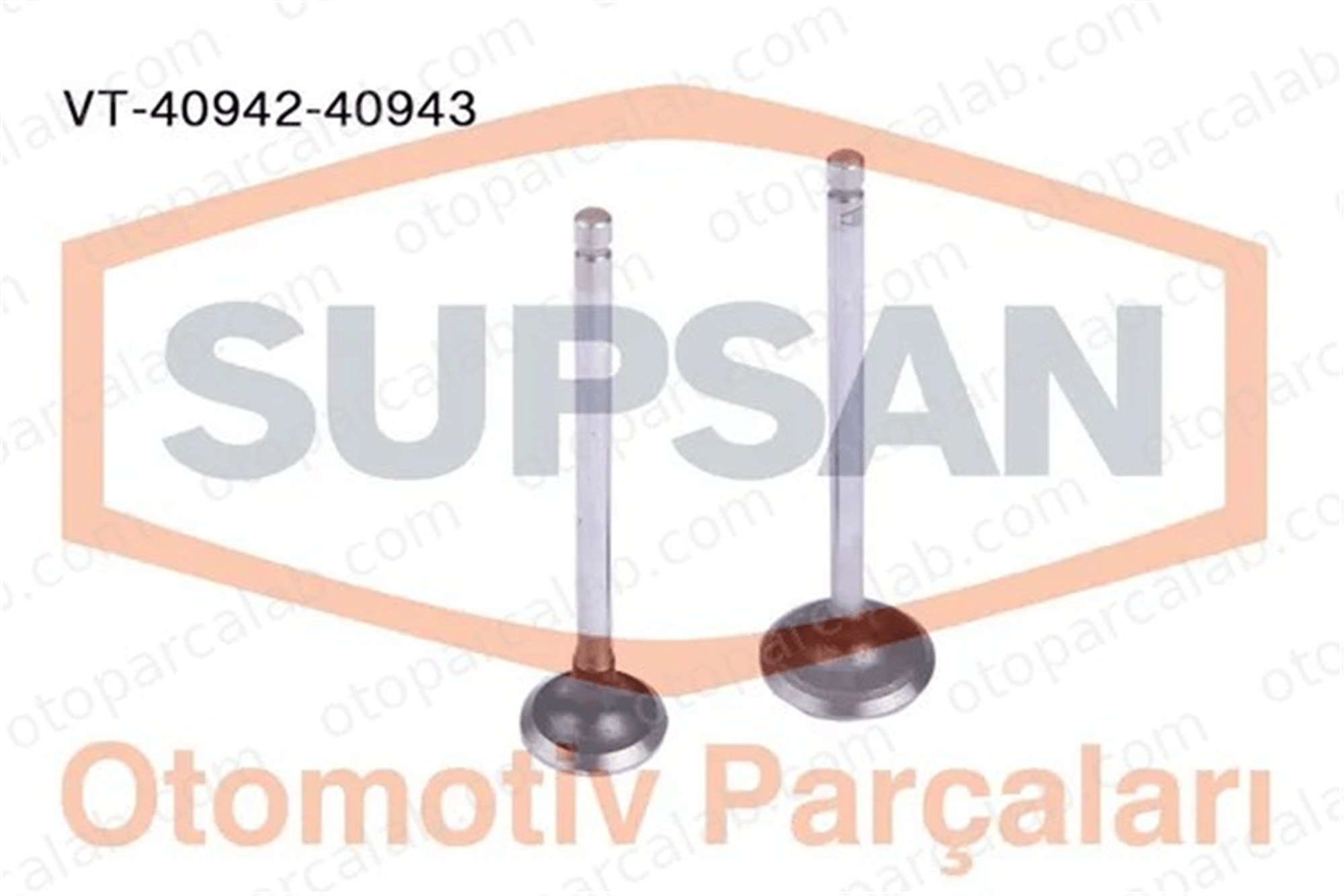 SUPSAN VT-40942-40943 Supap SUZUKI LIANA LIANA Hatchback 1291154G00 1291554G00