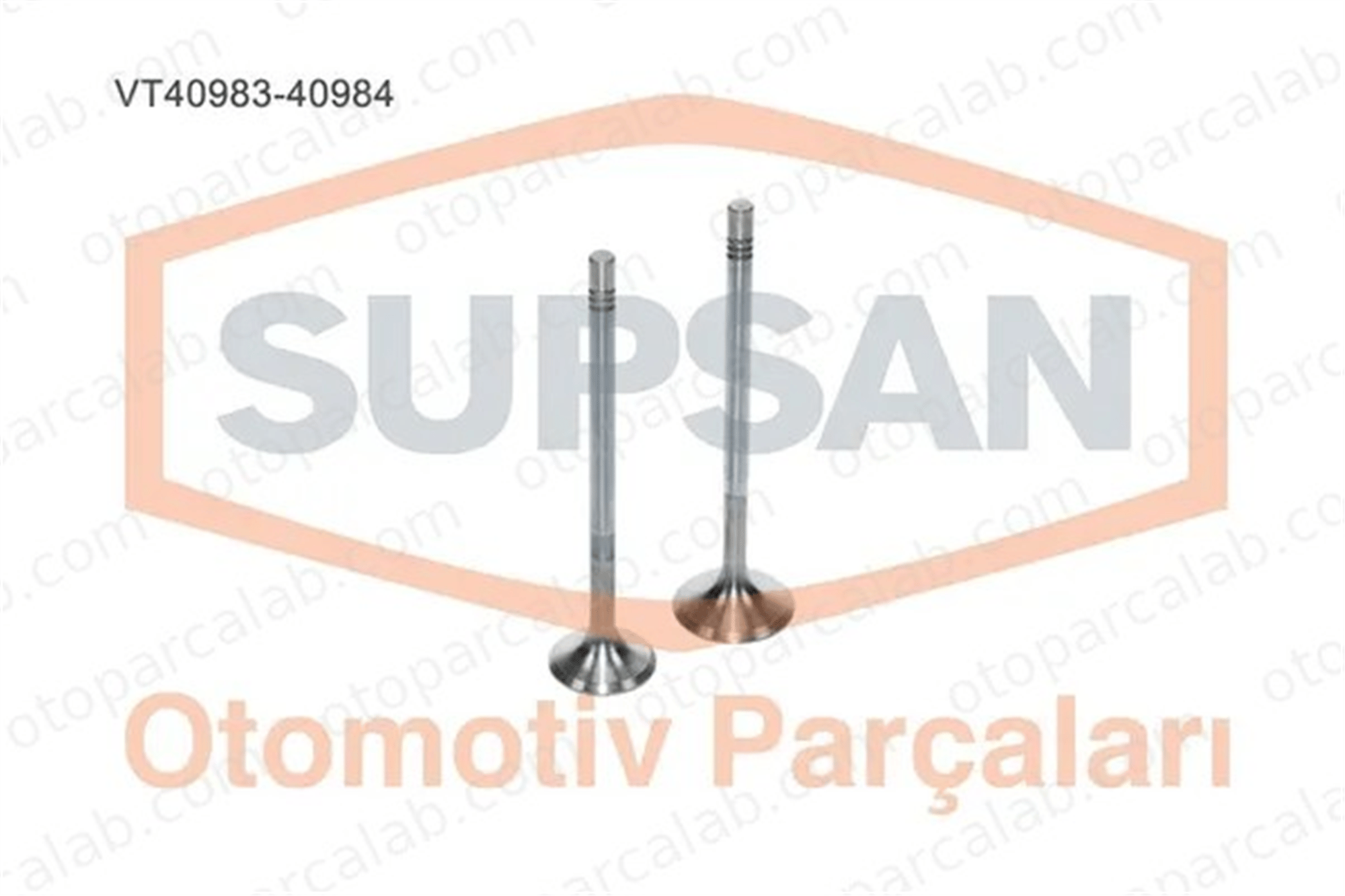 SUPSAN VT-40983-40984 Supap MERCEDES-BENZ SPRINTER 3,5-t Panelvan/Van SPRINTER 3,5-t Platform şasi A6510530101 A6510500127