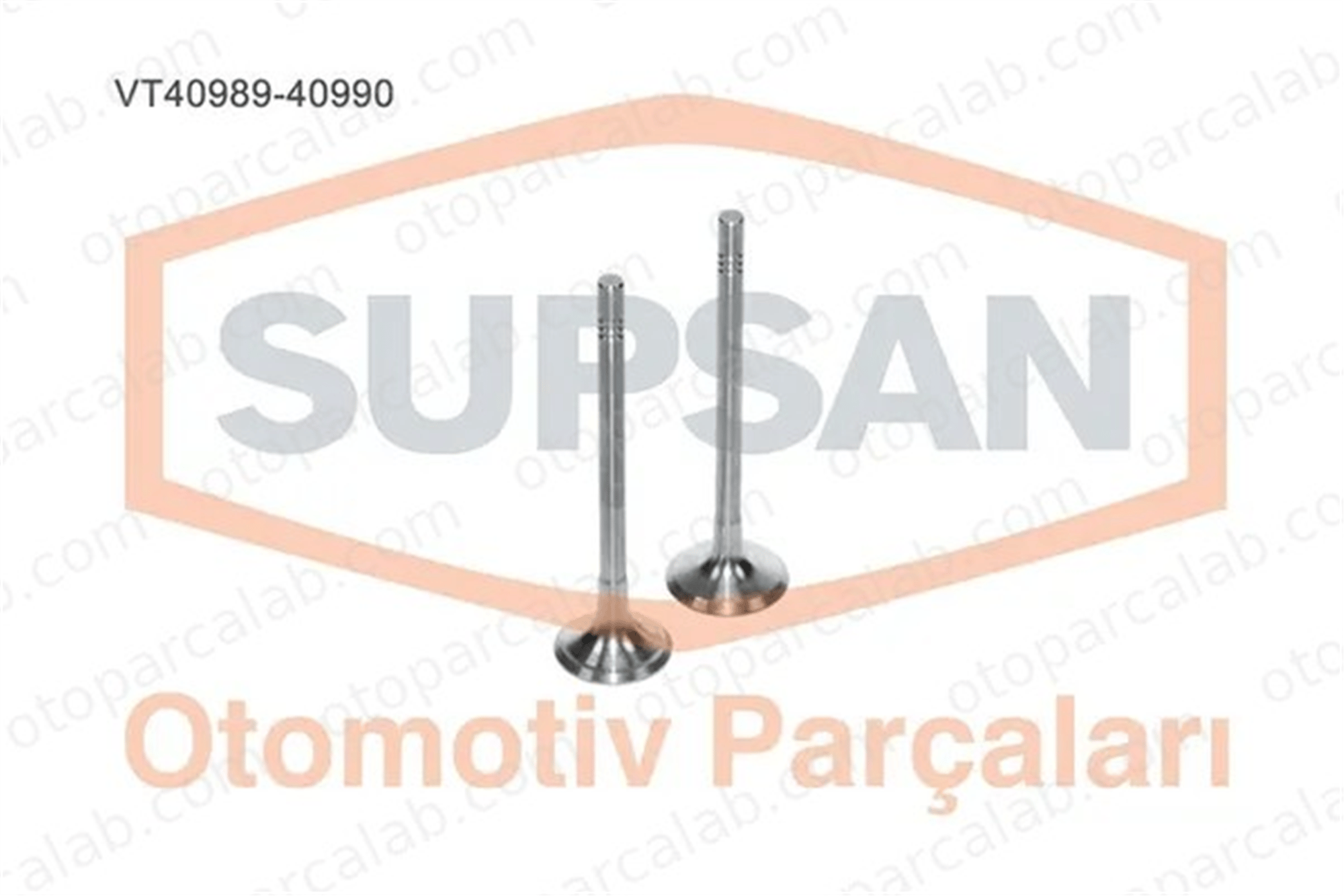 SUPSAN VT-40989-40990 Supap AUDI A6 C6 A6 C6 Avant 59109601G 59109611K