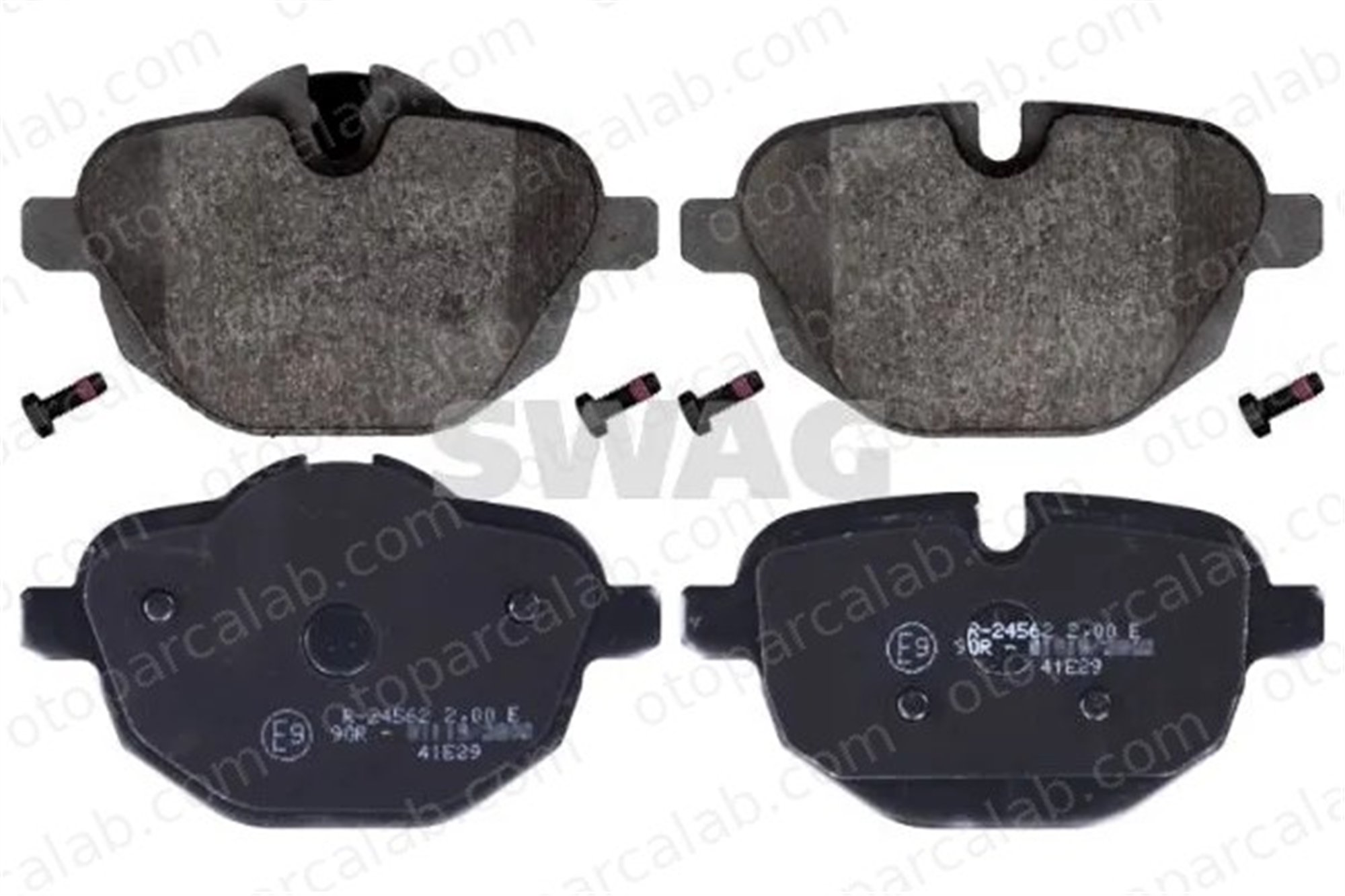 SWAG 20 11 6029 Fren Disk Balata Arka BMW 5 5 Touring 34216885451 34216796741