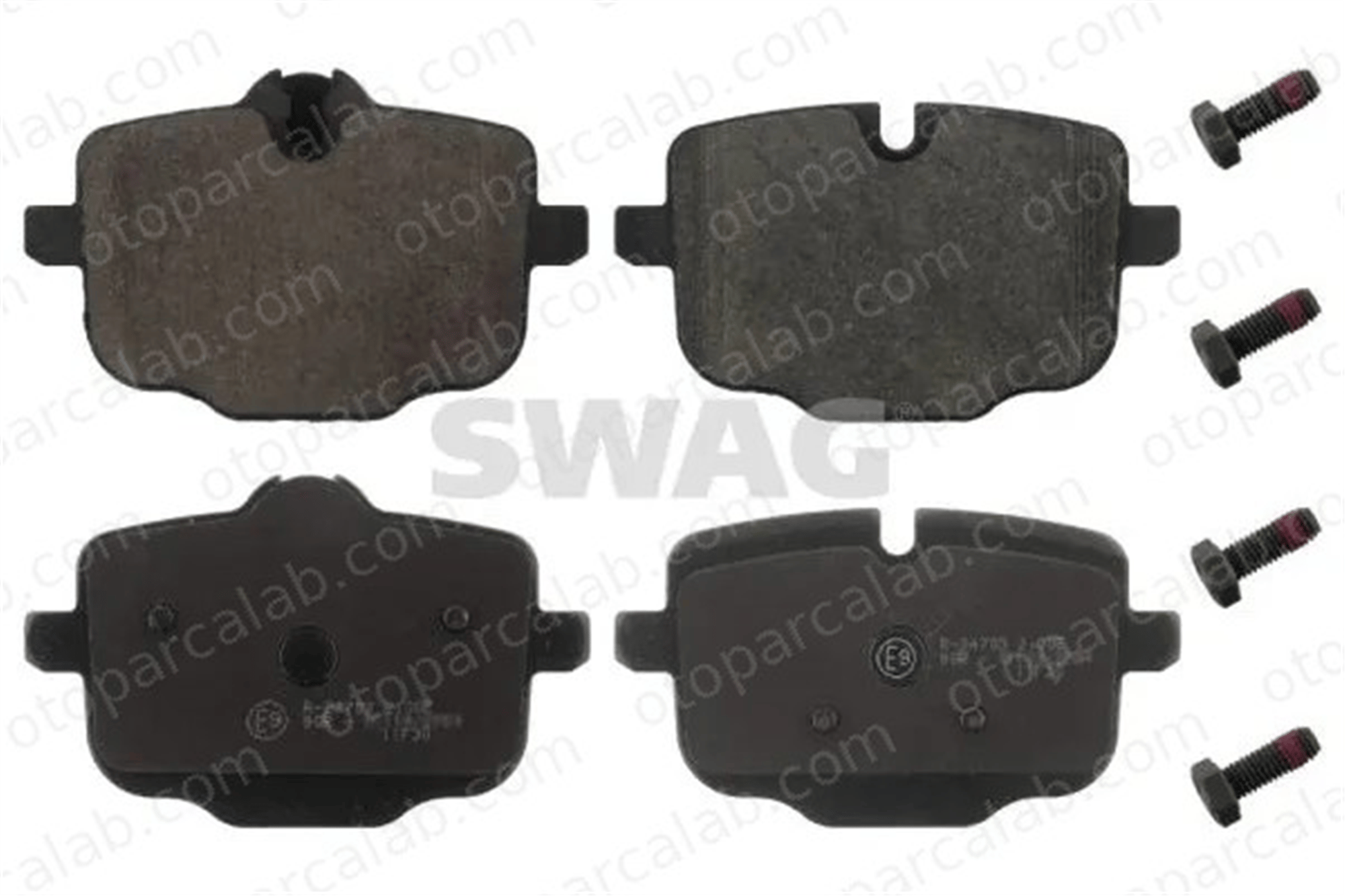 SWAG 20 91 6812 Fren Disk Balata Arka BMW 5 5 Touring 34216775346S1 34207884979