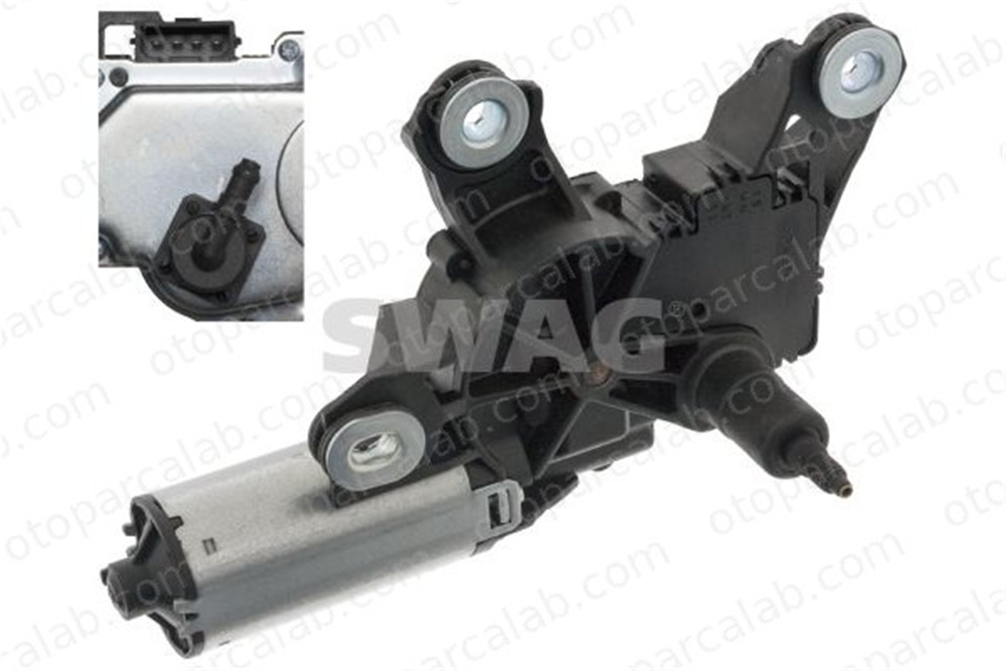 SWAG 30 10 0735 Silecek Mekanizma Motoru Arka AUDI A4 B7 Avant A3 8R0955711C