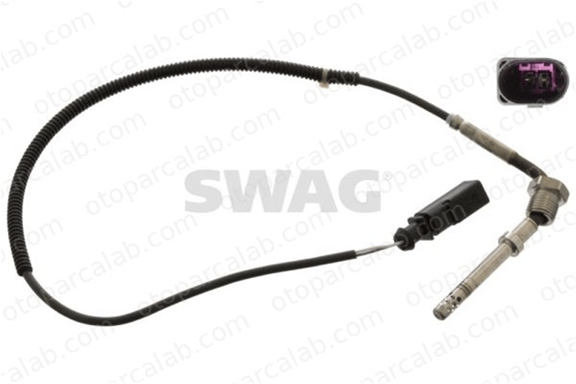 SWAG 30 10 0846 Egzoz Sıcaklık Sensörü AUDI A6 C6 A6 C6 Avant 38906088D 038906088D