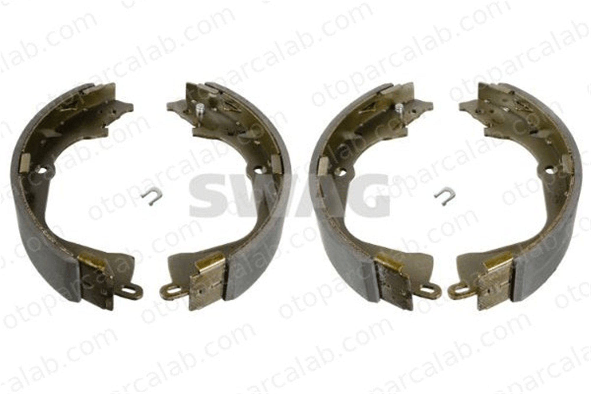 SWAG 30 93 6753 Fren Pabuçlu Balata Arka VW AMAROK AMAROK Platform şasi 2H0698525SK 2H0698525