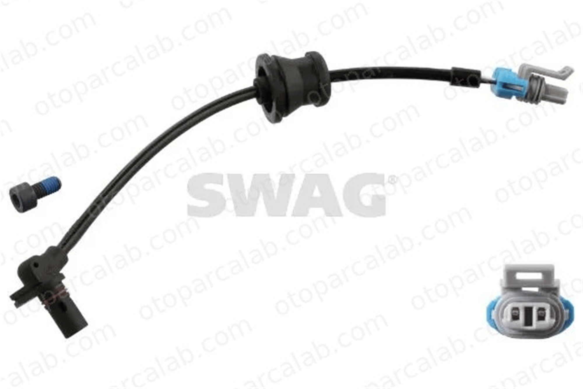 SWAG 33 10 1902 Abs Sensörü Arka Sağ veya Sol OPEL ANTARA A CHEVROLET CAPTIVA 96626080 4809379