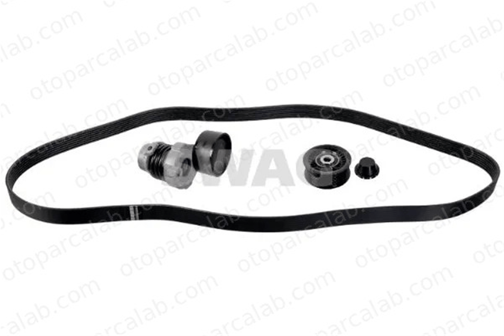 SWAG 33 10 4437 Vantilatör Kayış Seti RENAULT CLIO IV CLIO IV Grandtour 117209058R 117203078R