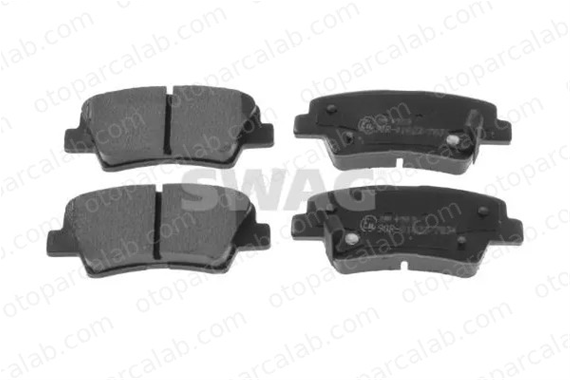 SWAG 33 10 6342 Fren Disk Balata Arka KIA SOUL I SSANGYONG KORANDO 583022KA10 48413341A0