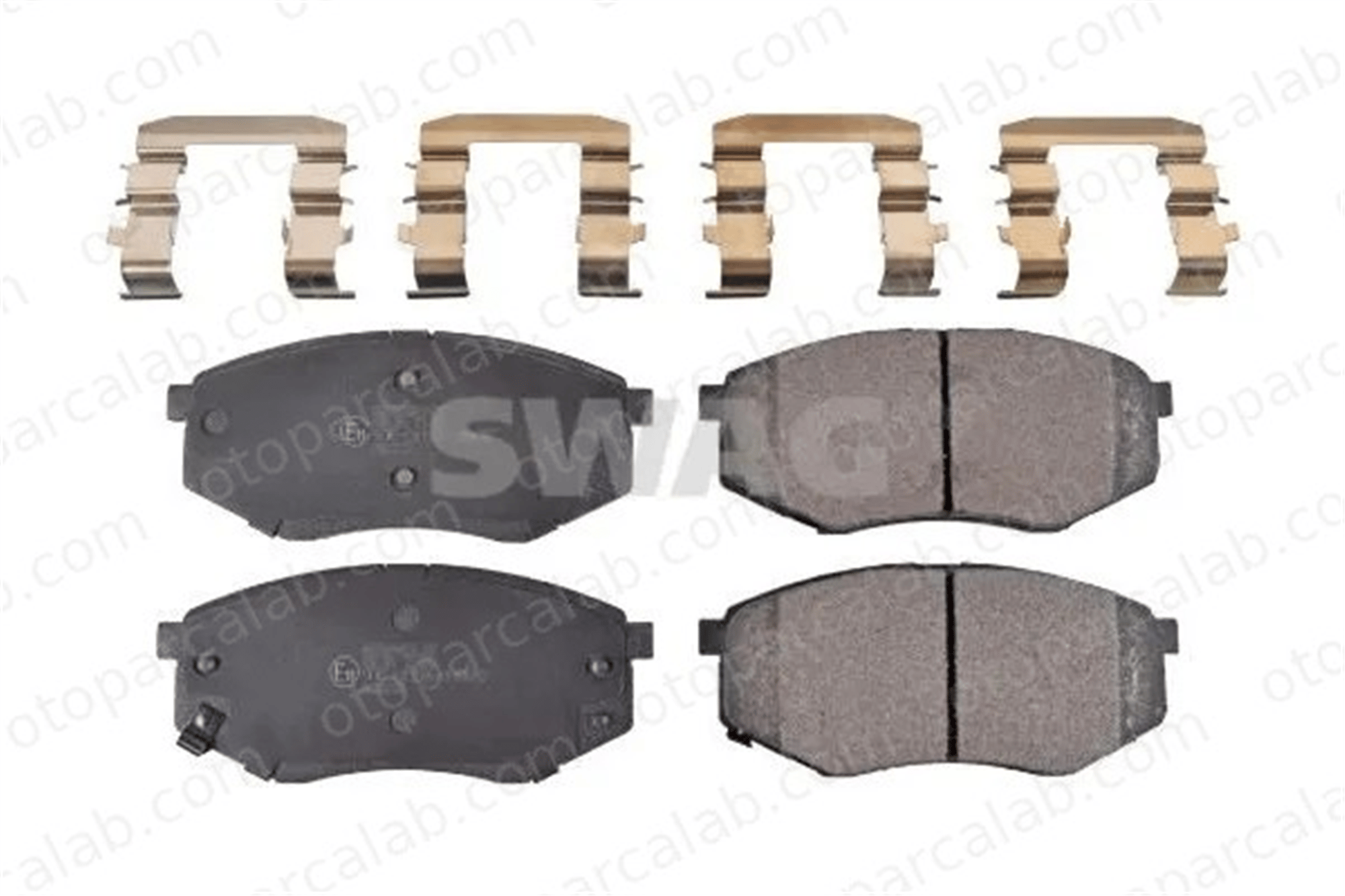 SWAG 33 10 6384 Fren Disk Balata Ön HYUNDAI ix20 KIA SOUL II 581012SA00 581013SA21
