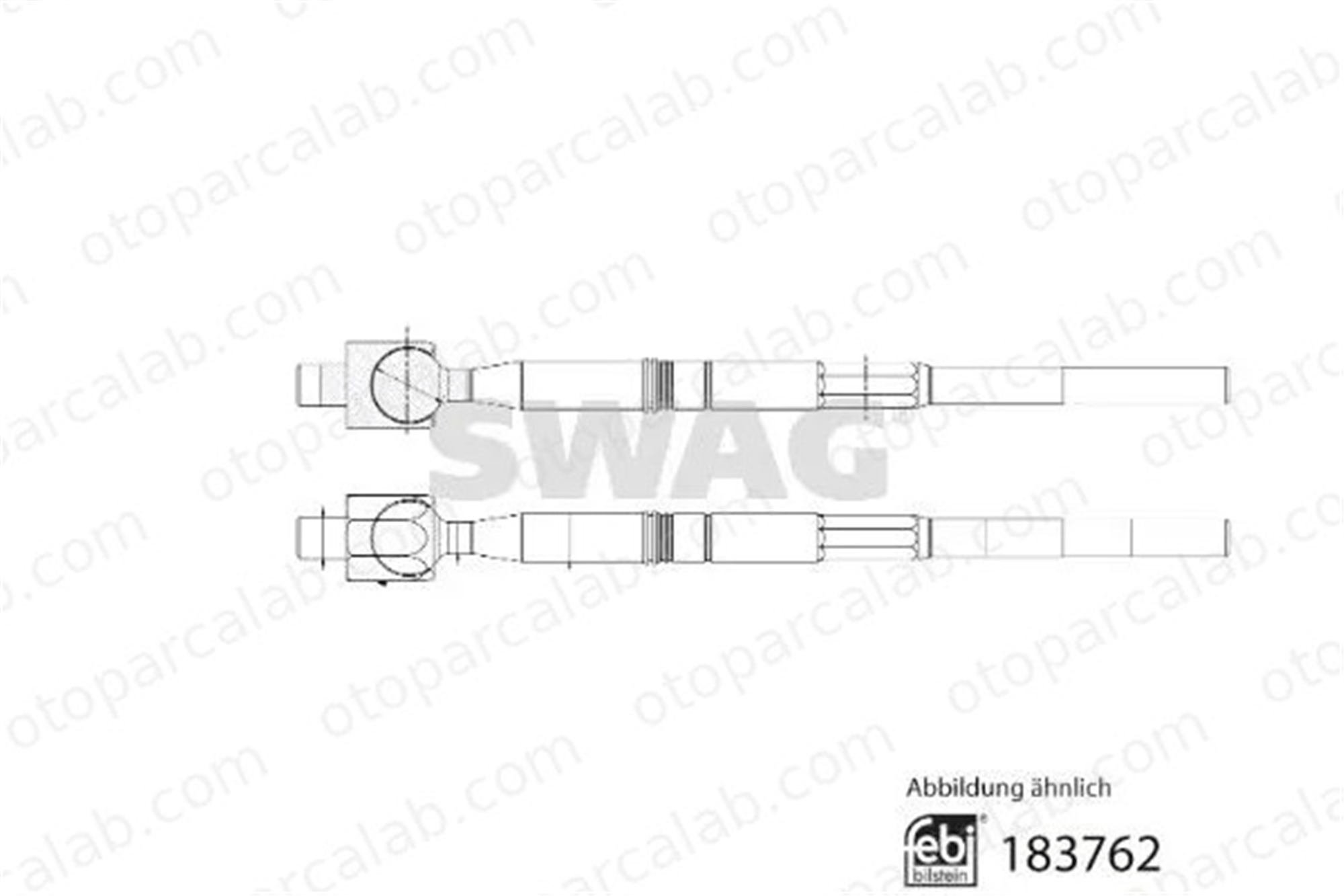 SWAG 33 10 9679 Rot Mili Sol TOYOTA RAV 4 III 4551042030SK 4551042030