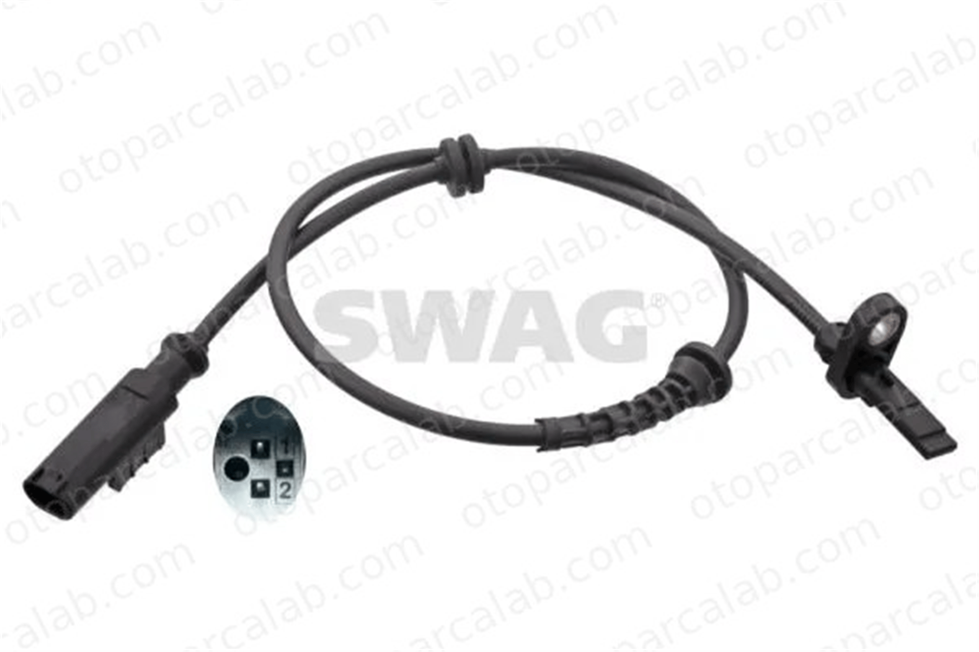 SWAG 40 10 0988 Abs Sensörü Arka Sağ veya Sol OPEL CORSA D FIAT GRANDE PUNTO 55701387 55703974