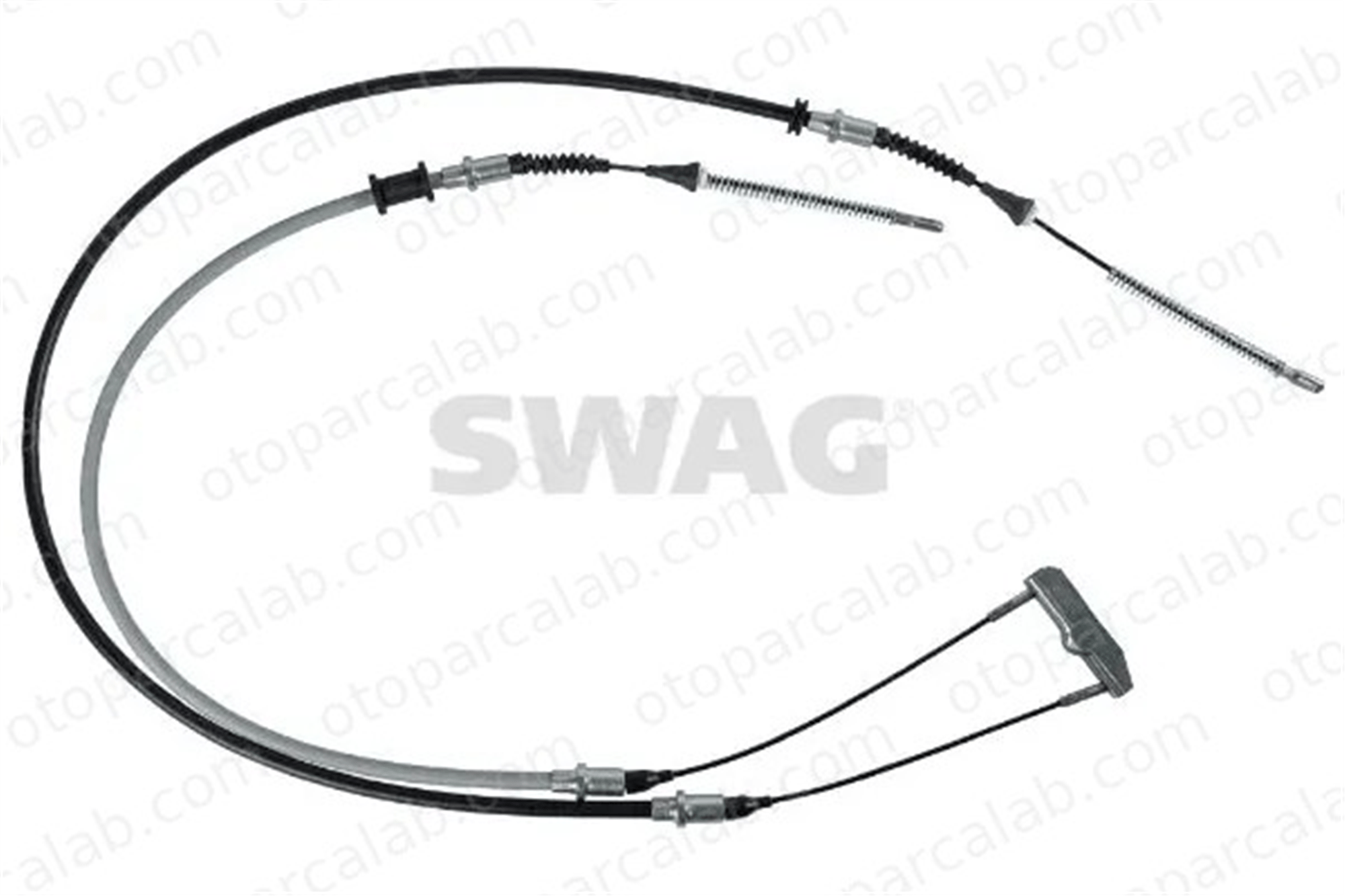 SWAG 40 90 4666 El Fren Teli Arka Sağ veya Sol OPEL KADETT E Hatchback KADETT E 40904666 90373923