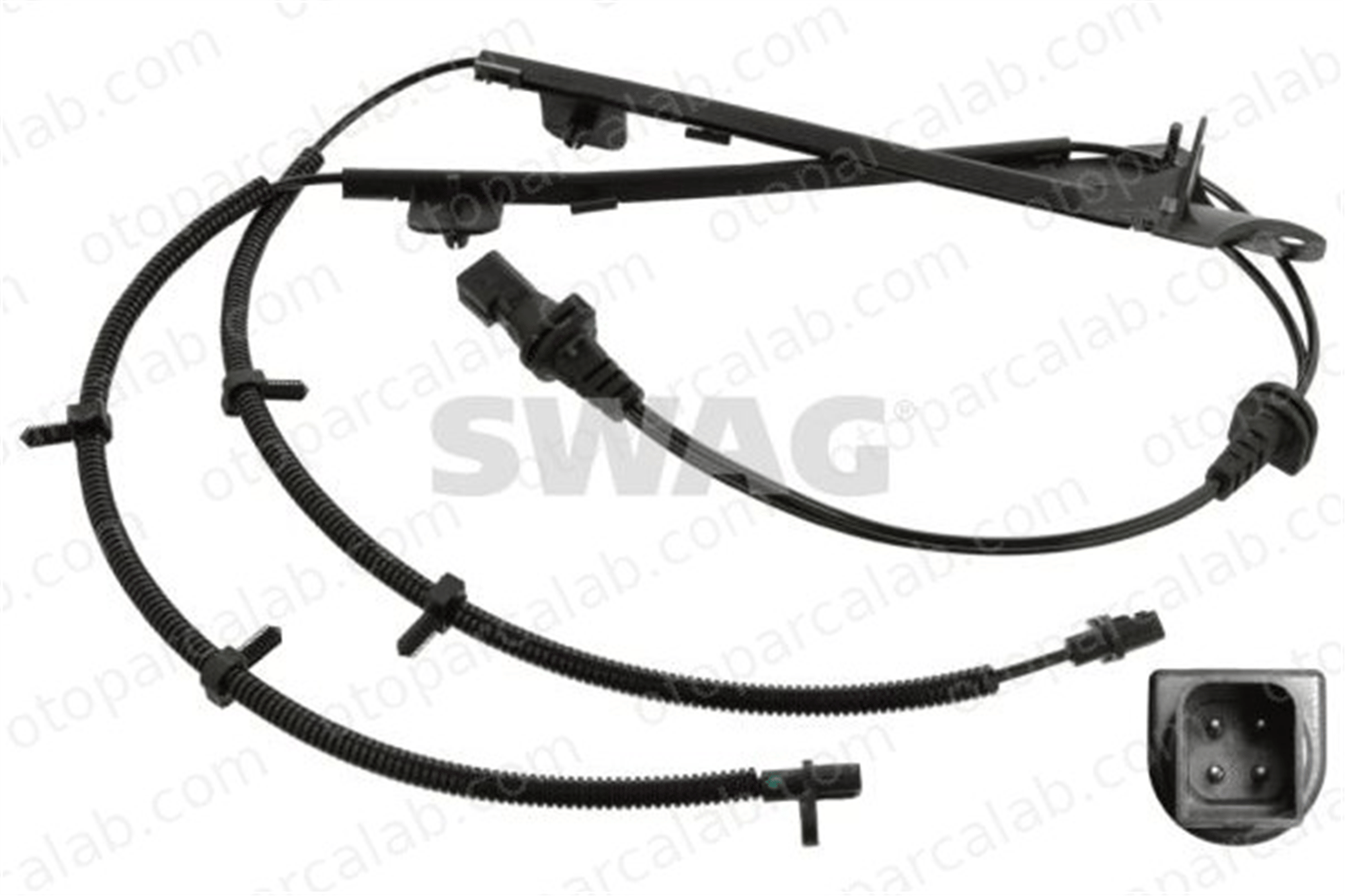 SWAG 50 10 7572 Abs Sensörü Arka Sol FORD FIESTA V FUSION 1151023 2S612B372BD