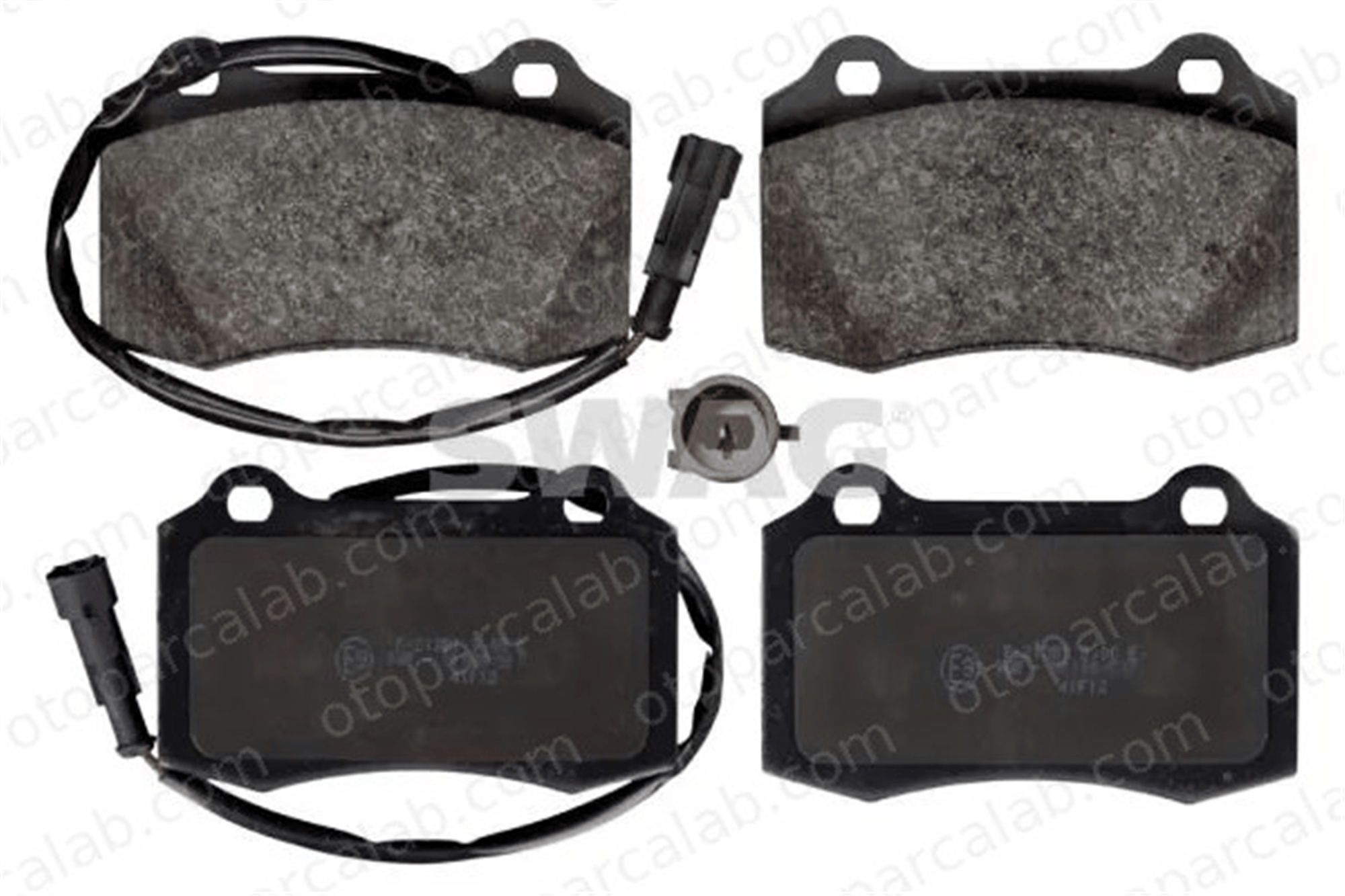 SWAG 70 11 6062 Fren Disk Balata Arka CHRYSLER VIPER ALFA ROMEO GTV 9947643