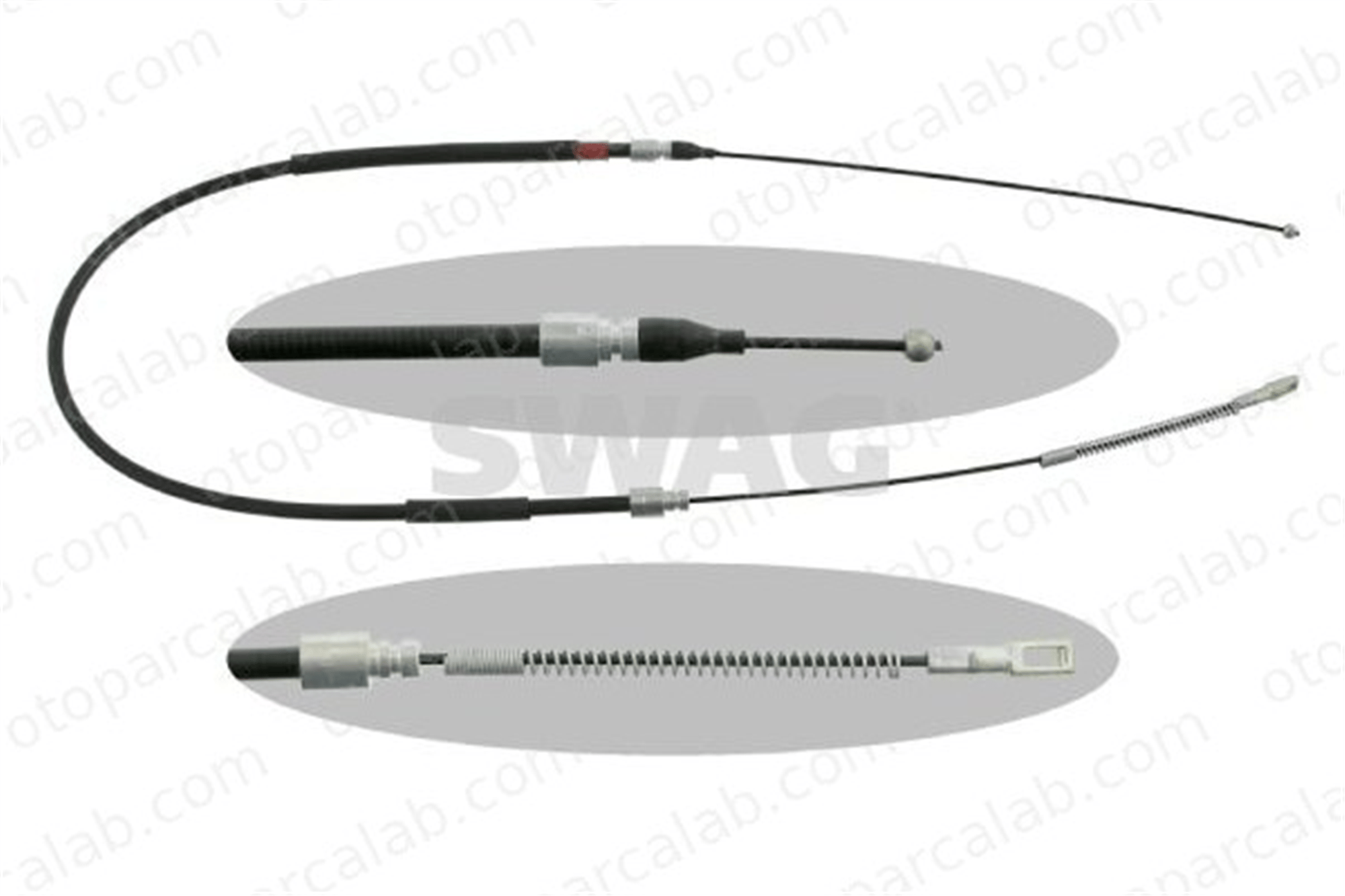 SWAG 99 90 1657 El Fren Teli Arka Sağ veya Sol MERCEDES-BENZ T1 Platform şasi T1 Panelvan/Van 6014201185 A6014201185