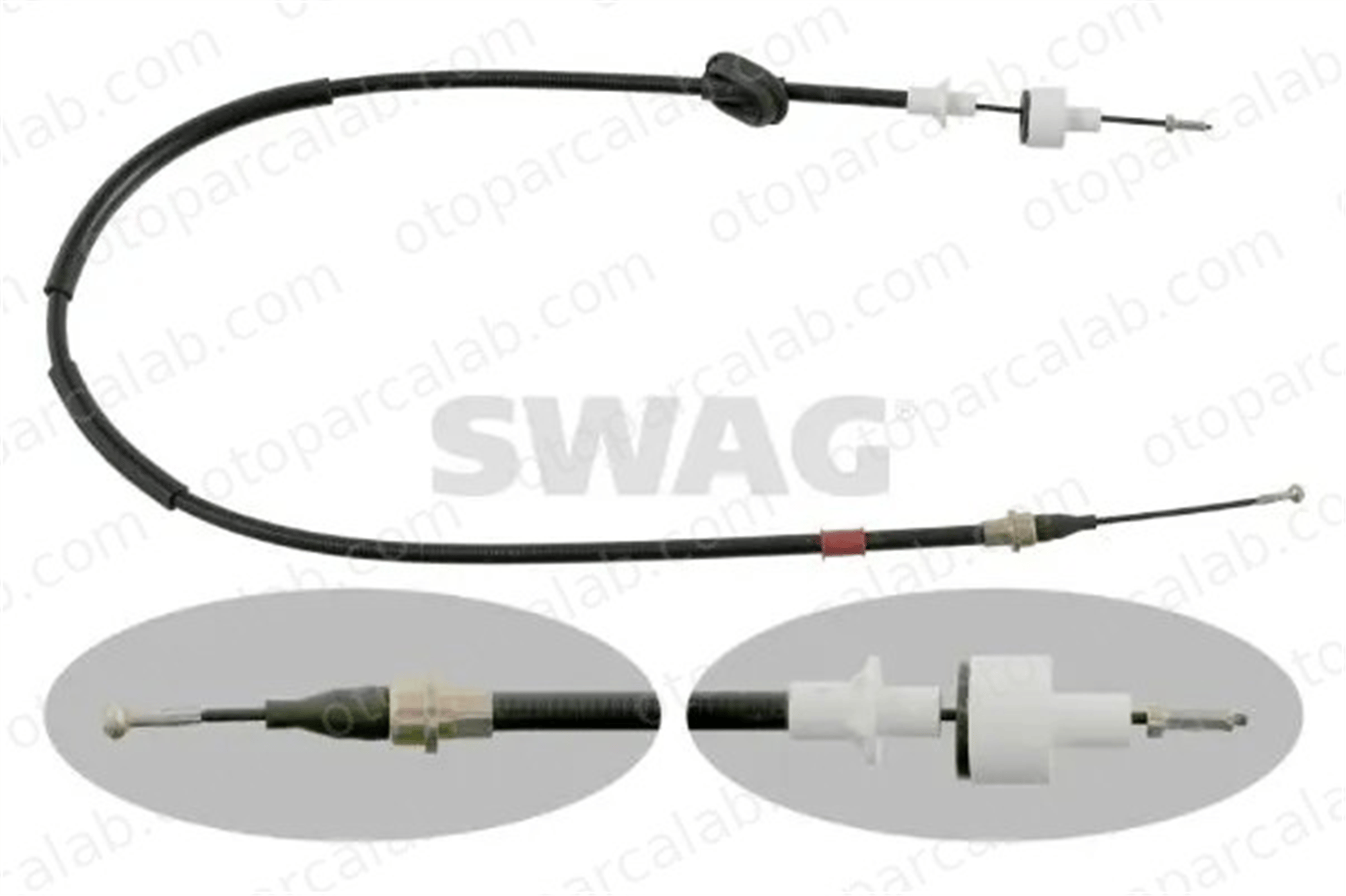 SWAG 99 90 6236 Debriyaj Teli FORD TRANSIT Minibüs/Otobüs TRANSIT Panelvan/Van 88VB7K553AA 6177410
