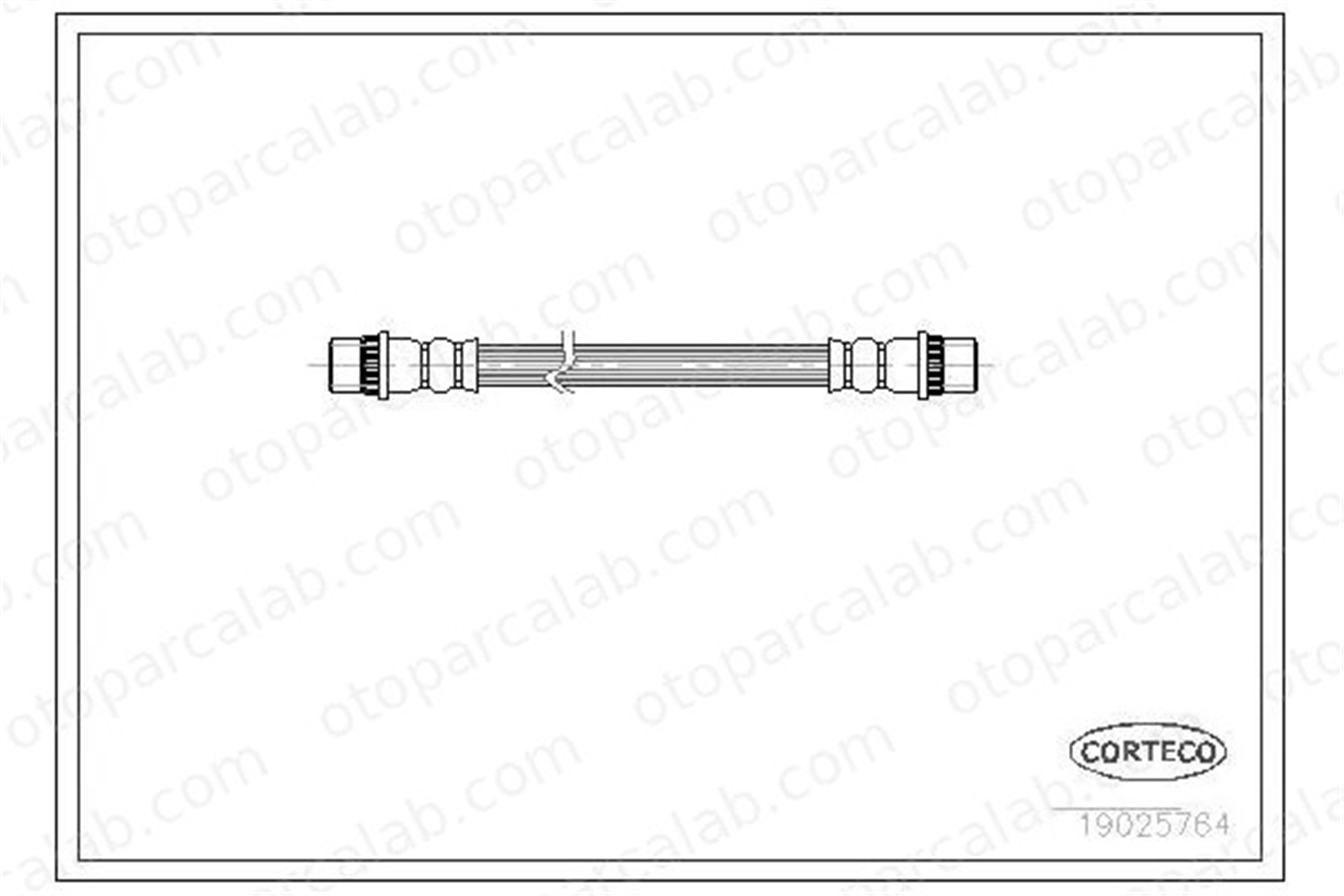 SWAPP 40099 Fren Hortumu Arka Sağ veya Sol CITROËN BERLINGO / BERLINGO FIRST MPV BERLINGO / BERLINGO FIRST Kasa/büyük limuzin 480686