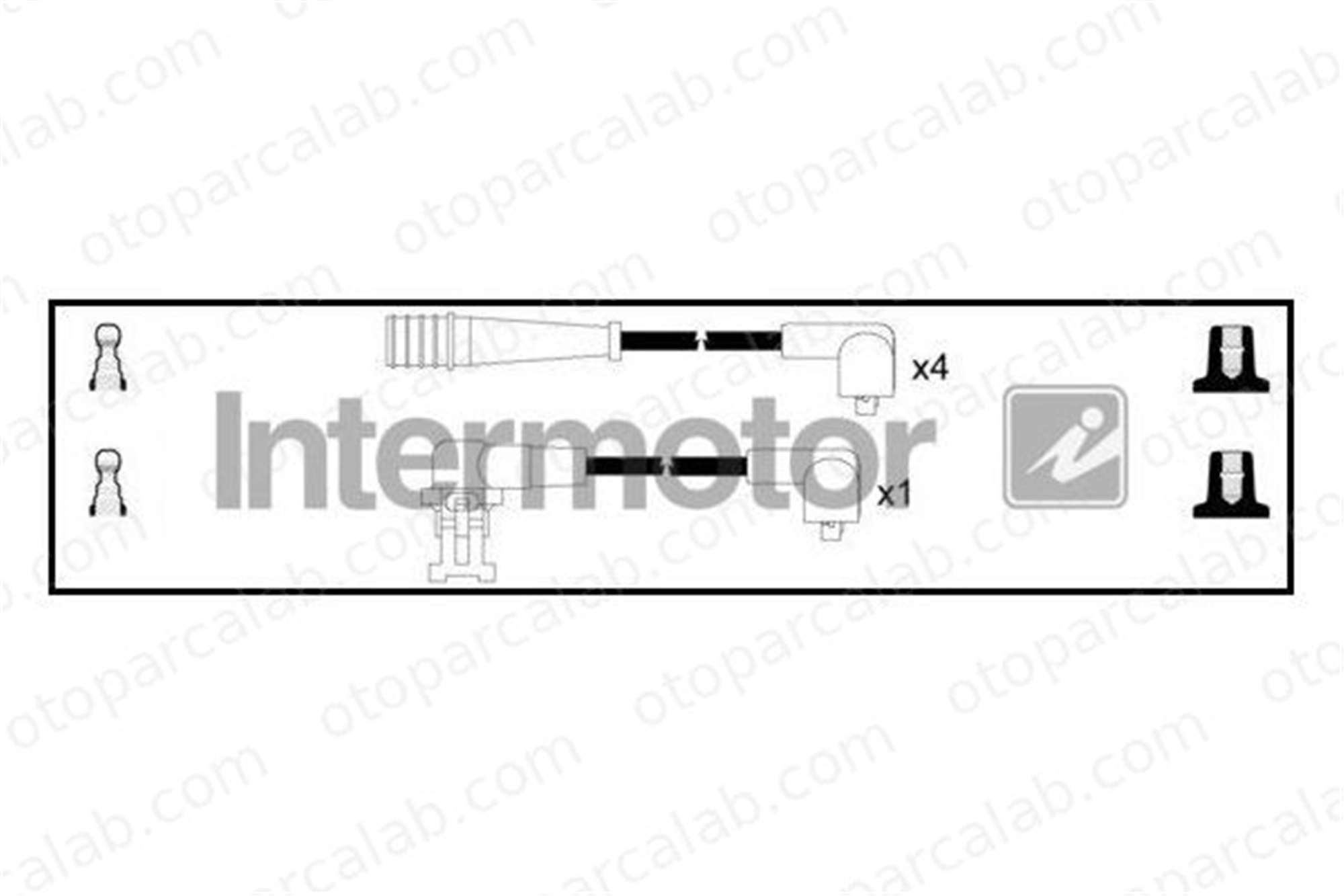 SWAPP 50237 Buji Kablosu RENAULT 21 Sedan ESPACE I 7700720781 7700720783