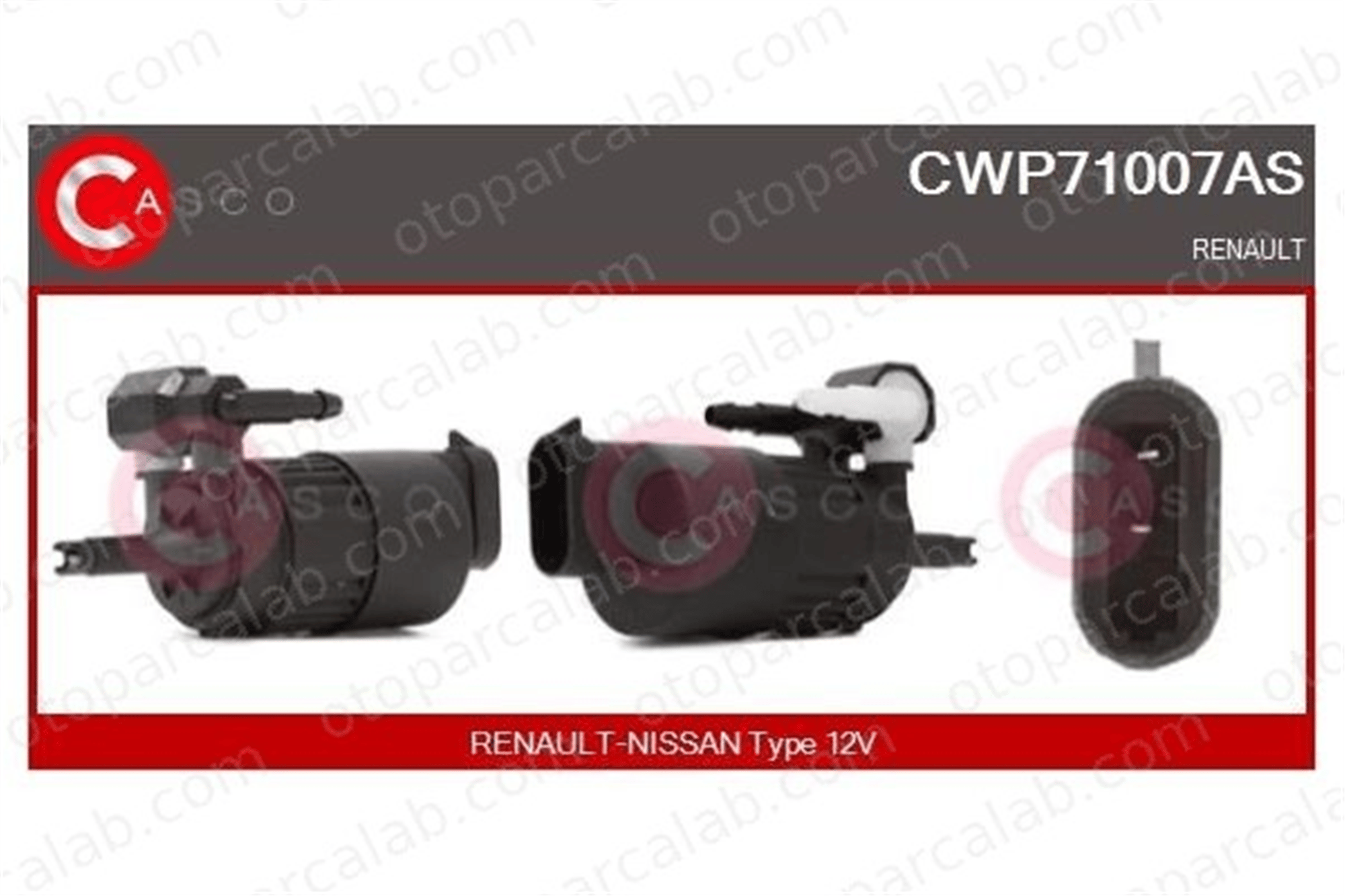 TEKNOPARTS RN-CSM-005 Cam Su Motoru RENAULT KANGOO Express MEGANE I 7700821782 7701048307