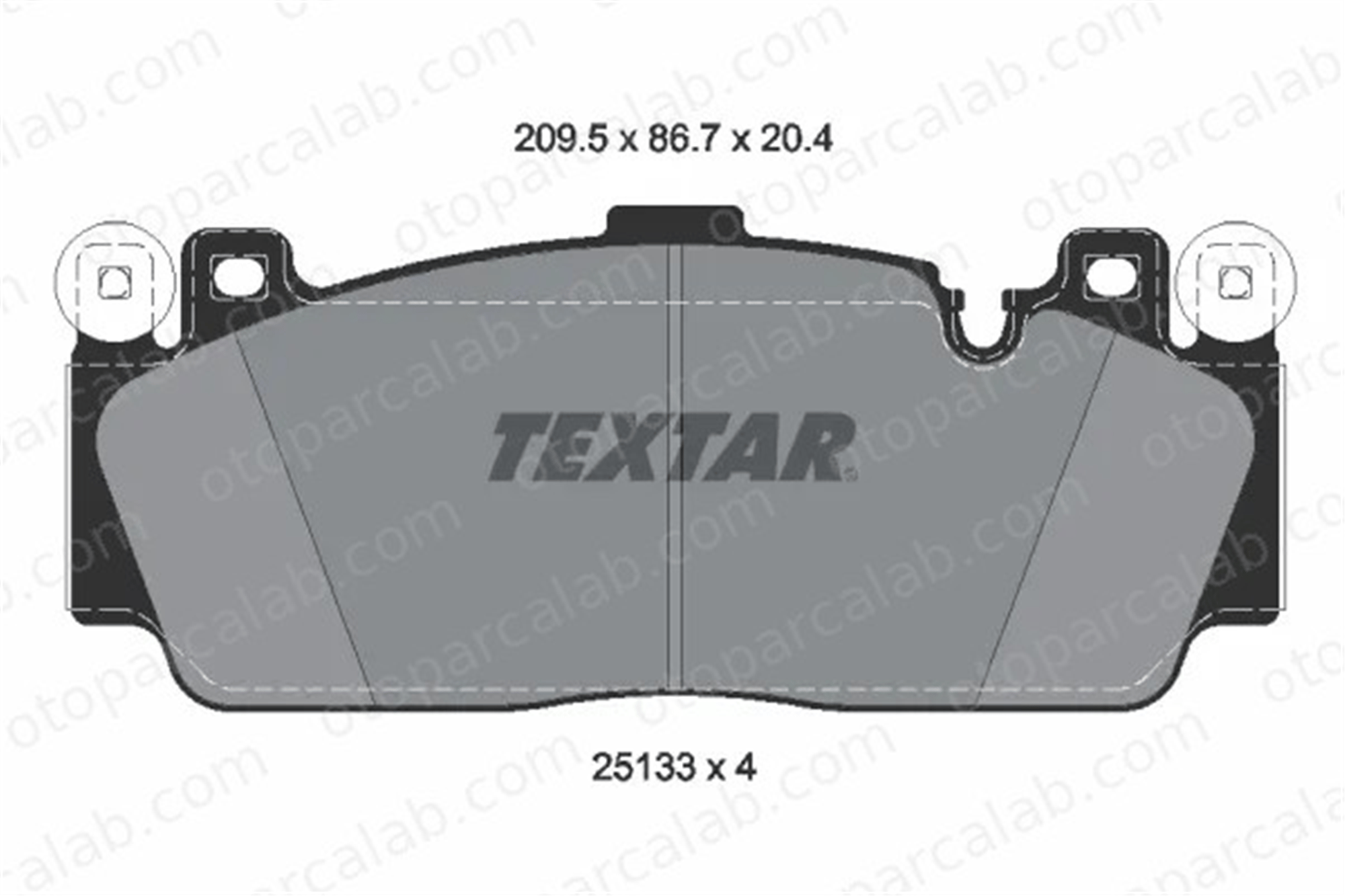 TEXTAR 2513301 Fren Disk Balata Ön BMW 2 Coupe 5 34112284869 2284369