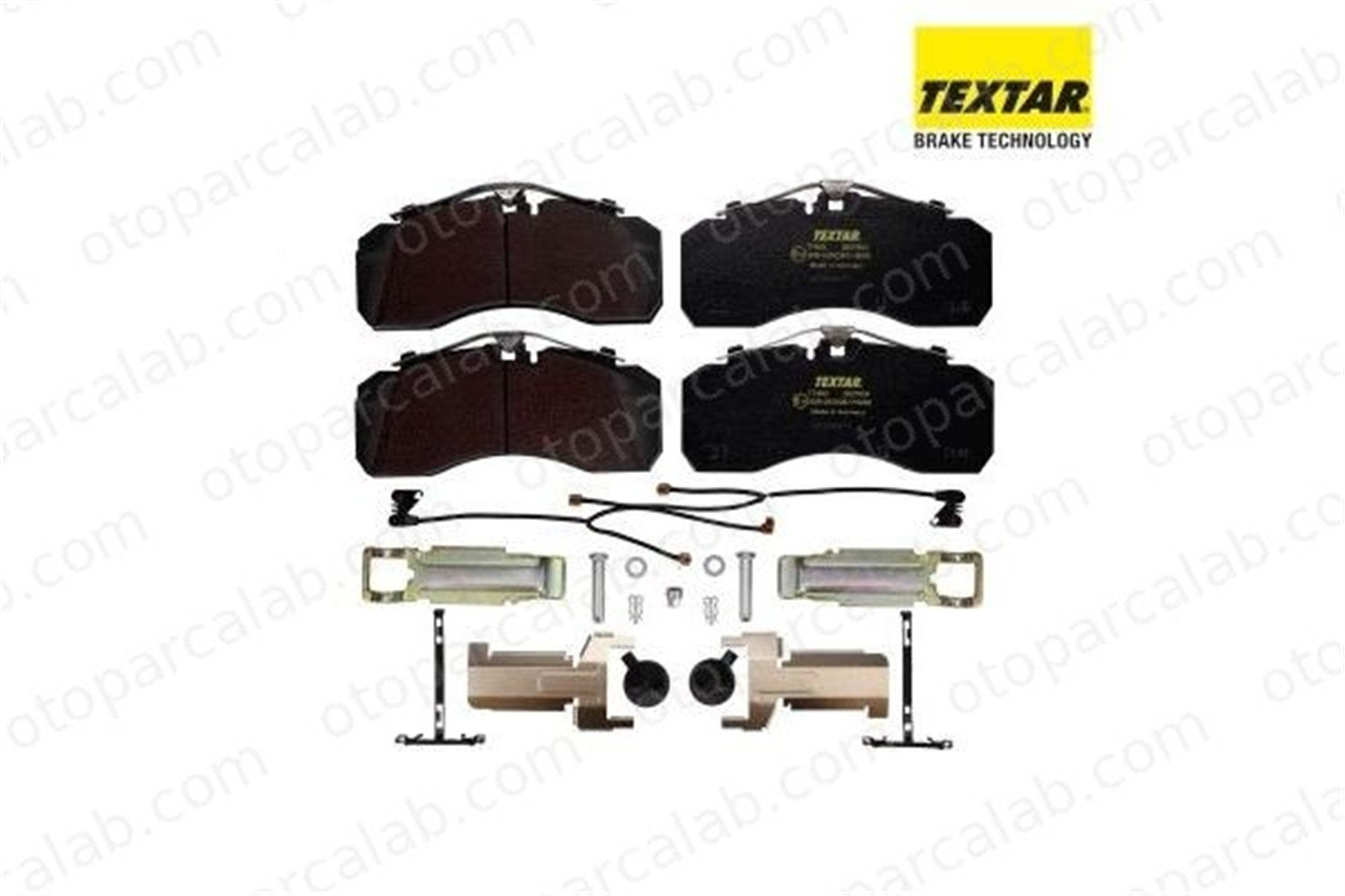 TEXTAR 2927804 Fren Disk Balata Ön DAF XF II XD 2927804 1439324