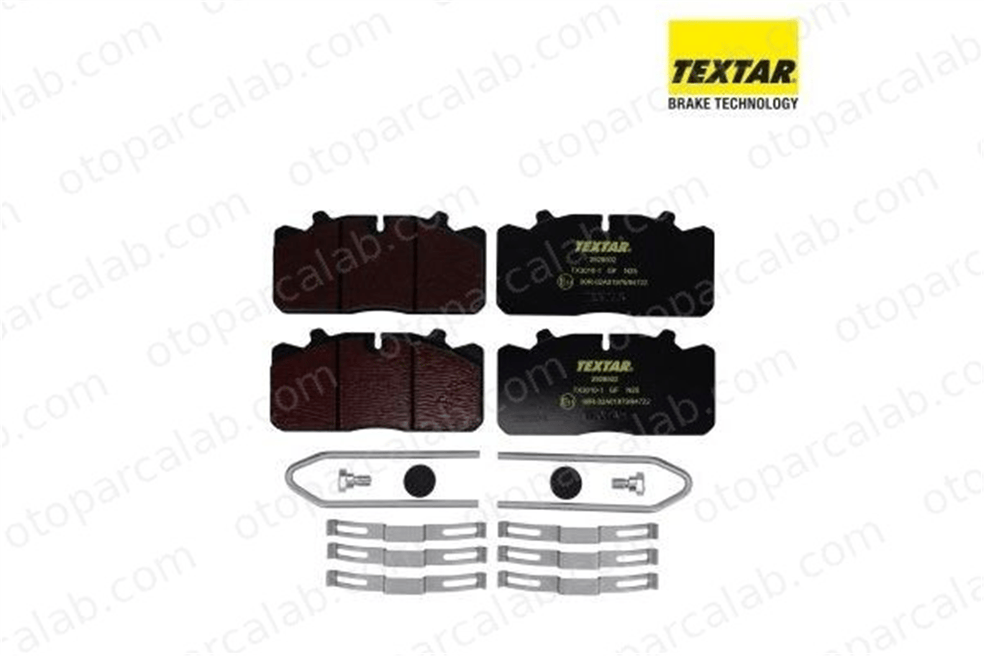 TEXTAR 2928502 Fren Disk Balata Ön MAN F90 TGS I 2928502 1436901