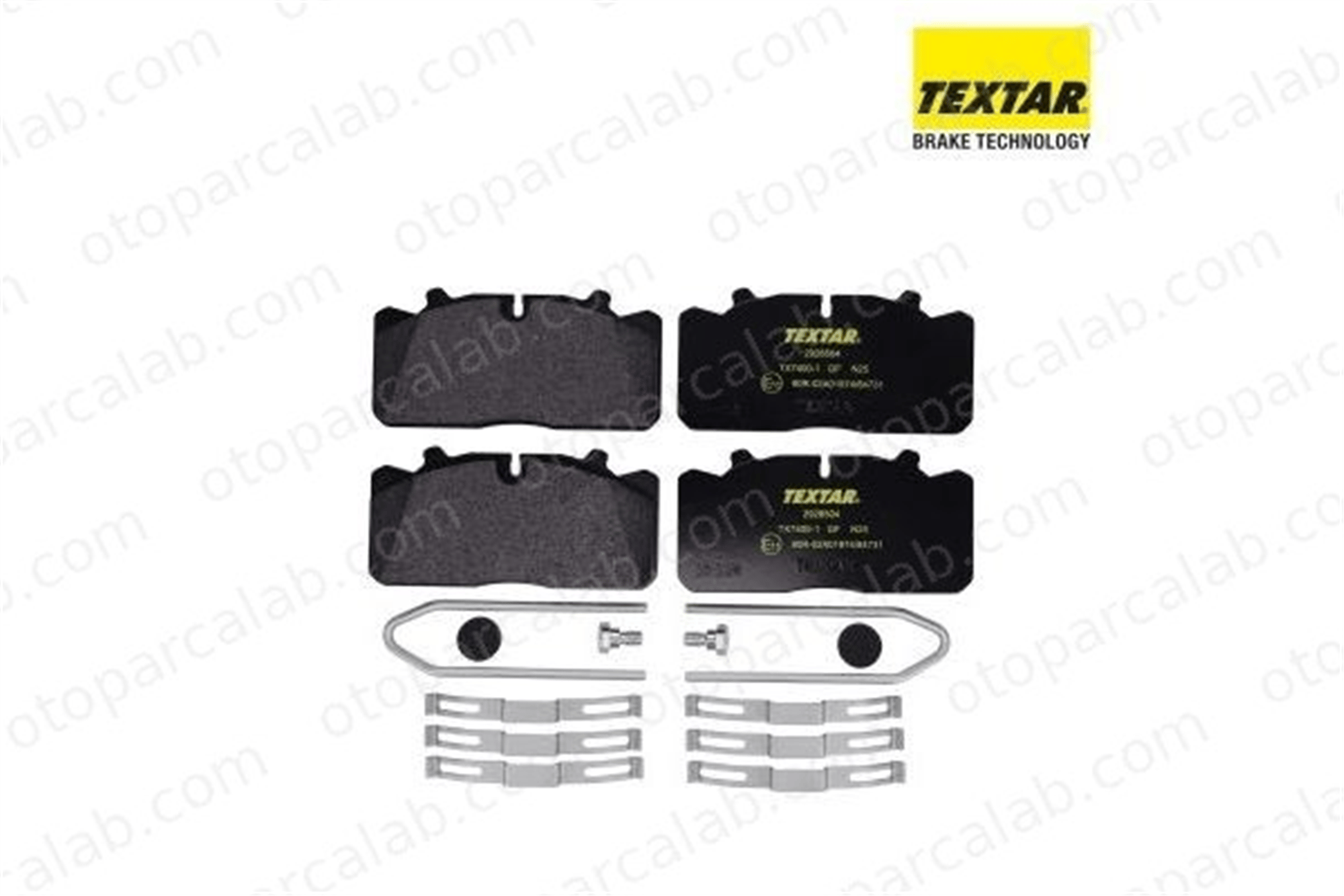 TEXTAR 2928504 Fren Disk Balata Ön KARSAN E-ATA JEST 2928504 S368371