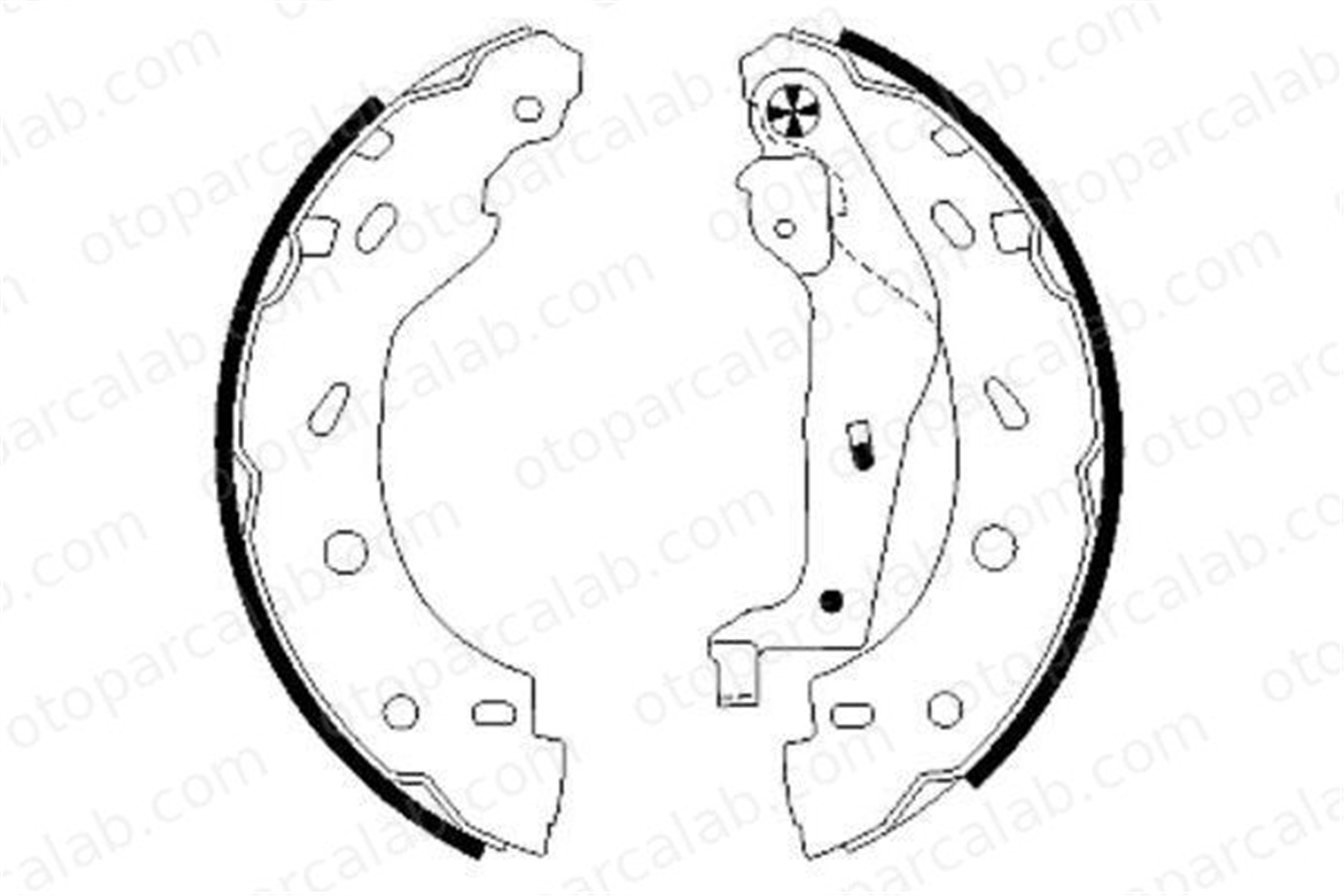 TEXTAR 91057400 Fren Pabuçlu Balata Arka SMART FORTWO Coupe FORTWO Cabrio A4514230008 1440V001000000