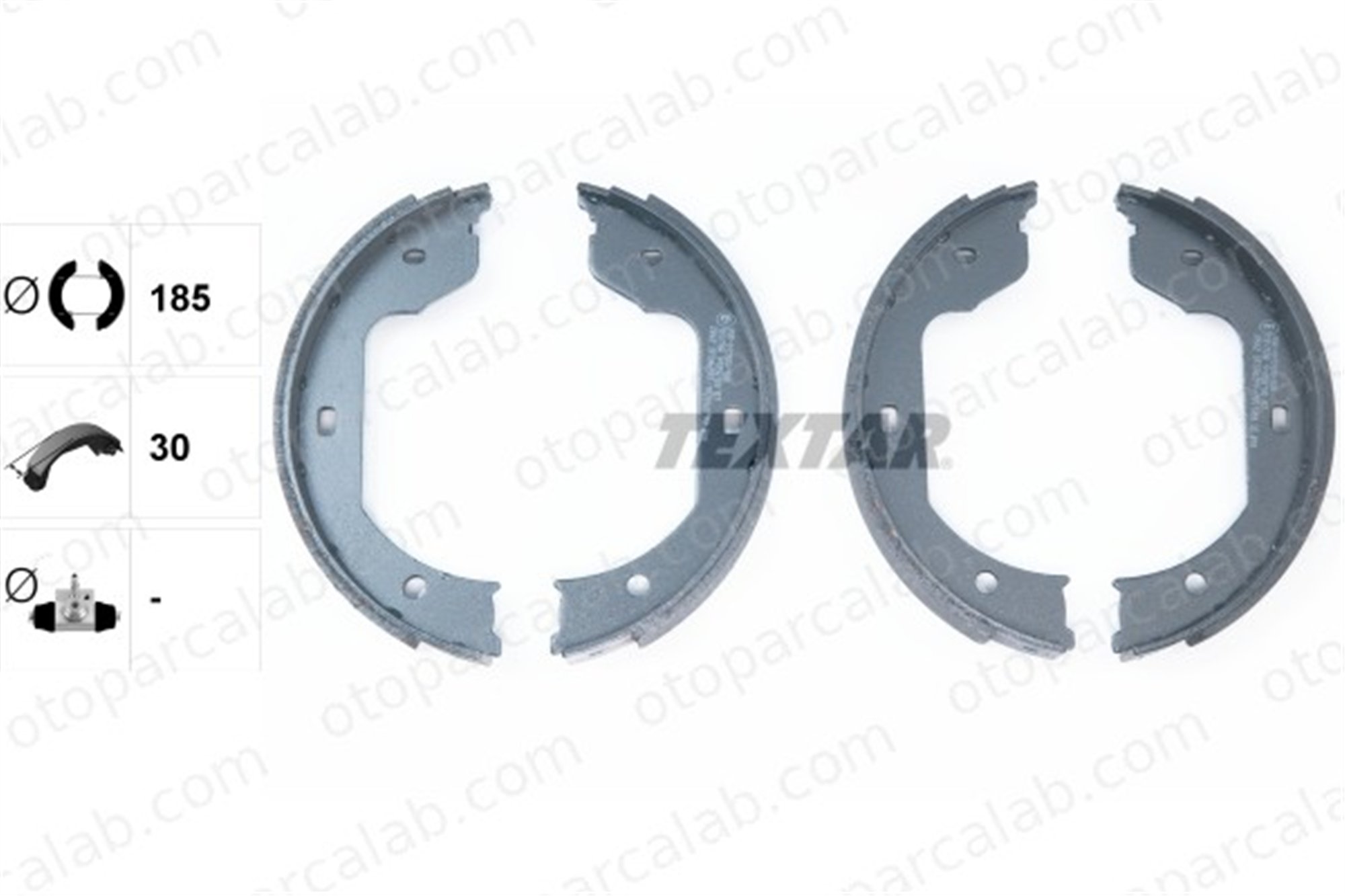 TEXTAR 91058700 El Fren Balatası BMW 5 5 Touring 34416761293 7L6698525