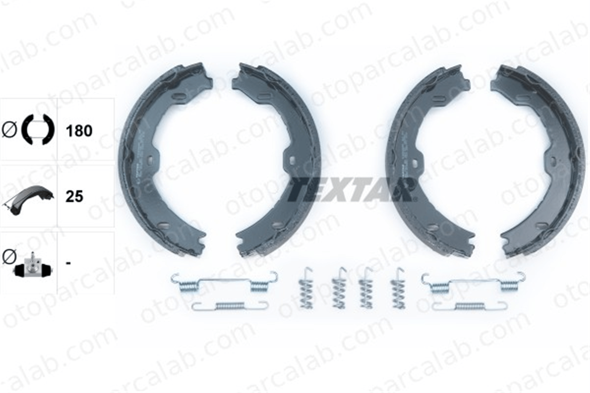 TEXTAR 91058800 El Fren Balatası MERCEDES-BENZ E-SERISI E-SERISI T-Model A2304200320 2404200012