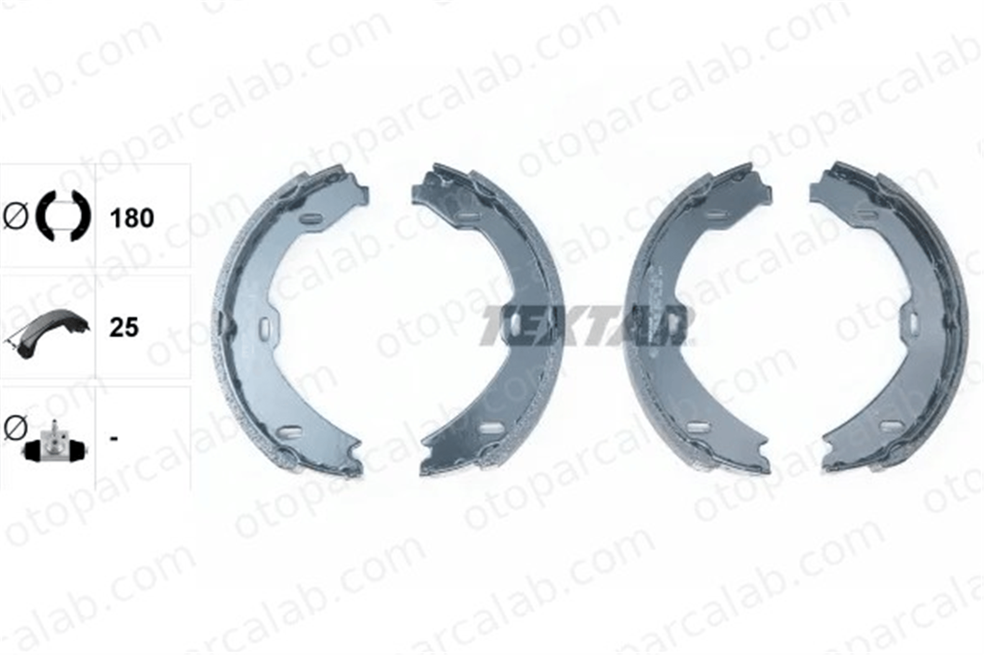 TEXTAR 91058900 El Fren Balatası MERCEDES-BENZ S-SERISI S-SERISI Coupe A2204200520 2204200520