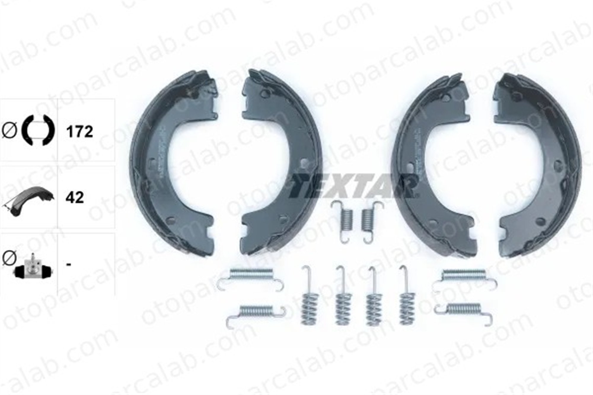 TEXTAR 91069000 El Fren Balatası MERCEDES-BENZ SPRINTER 5-t Platform şasi SPRINTER 5-t Panelvan/Van A9064200420 9064200420