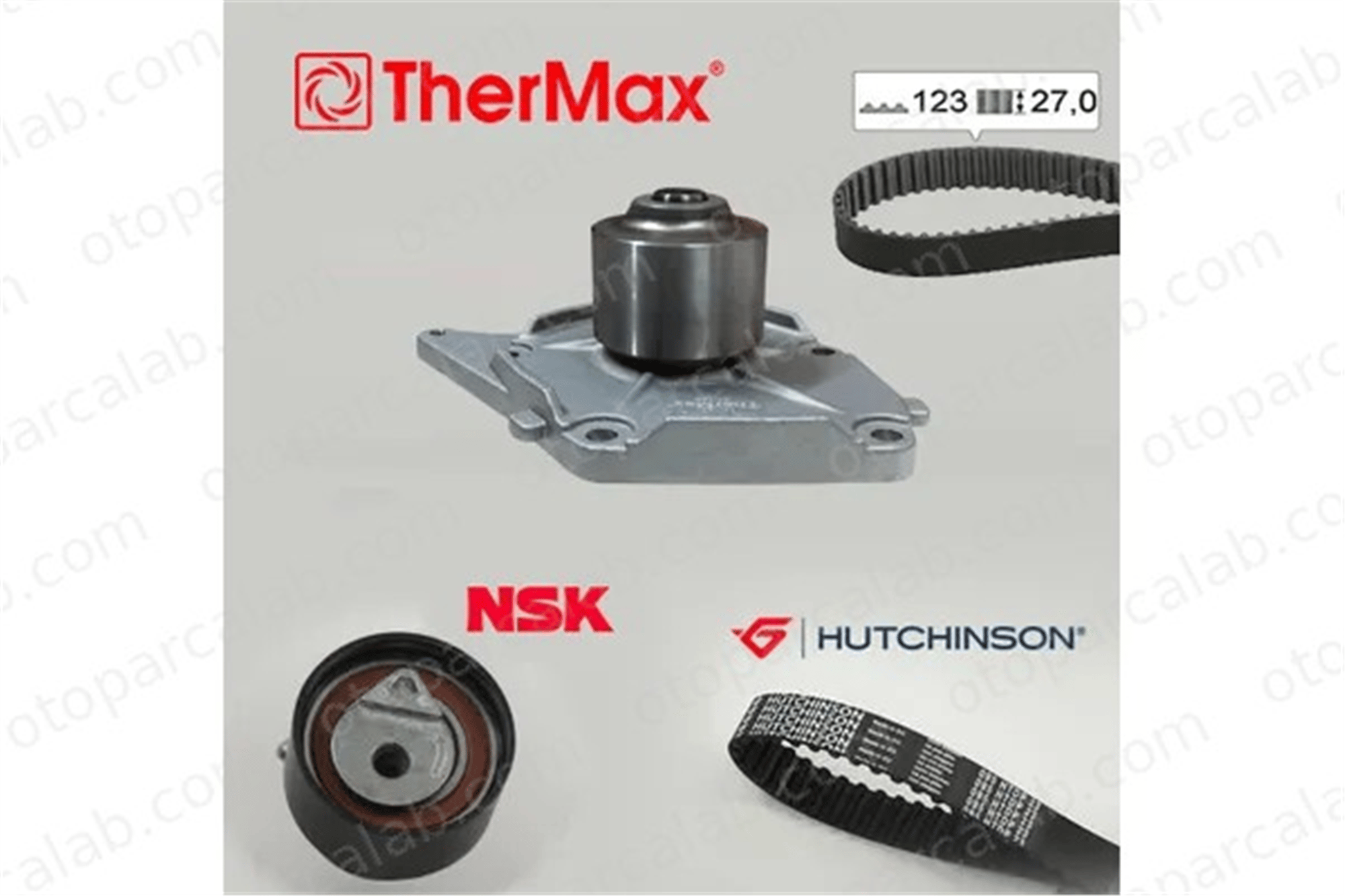 THERMAX T15.165 Triger Kayış Seti RENAULT KANGOO Express MODUS / GRAND MODUS 7701478031 119A02421R