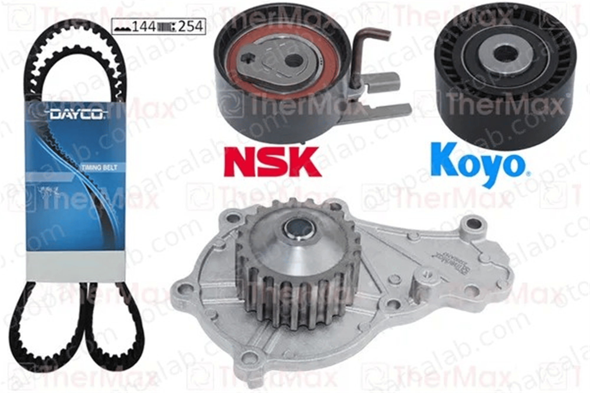 THERMAX T15.180 Triger Kayış Seti CITROËN C3 I C2 2S6Q8591BA 1609524980