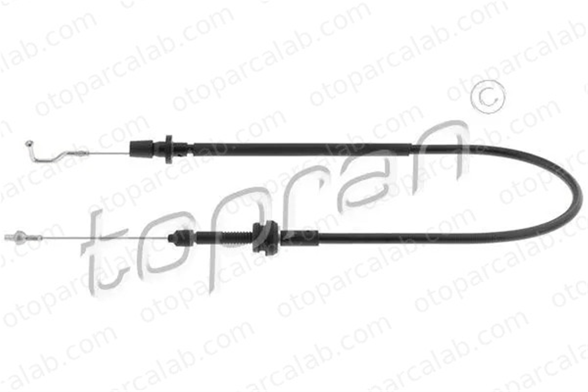 TOPRAN 103 603 Gaz Teli VW GOLF II PASSAT B3/B4 191721555 3A1721555B
