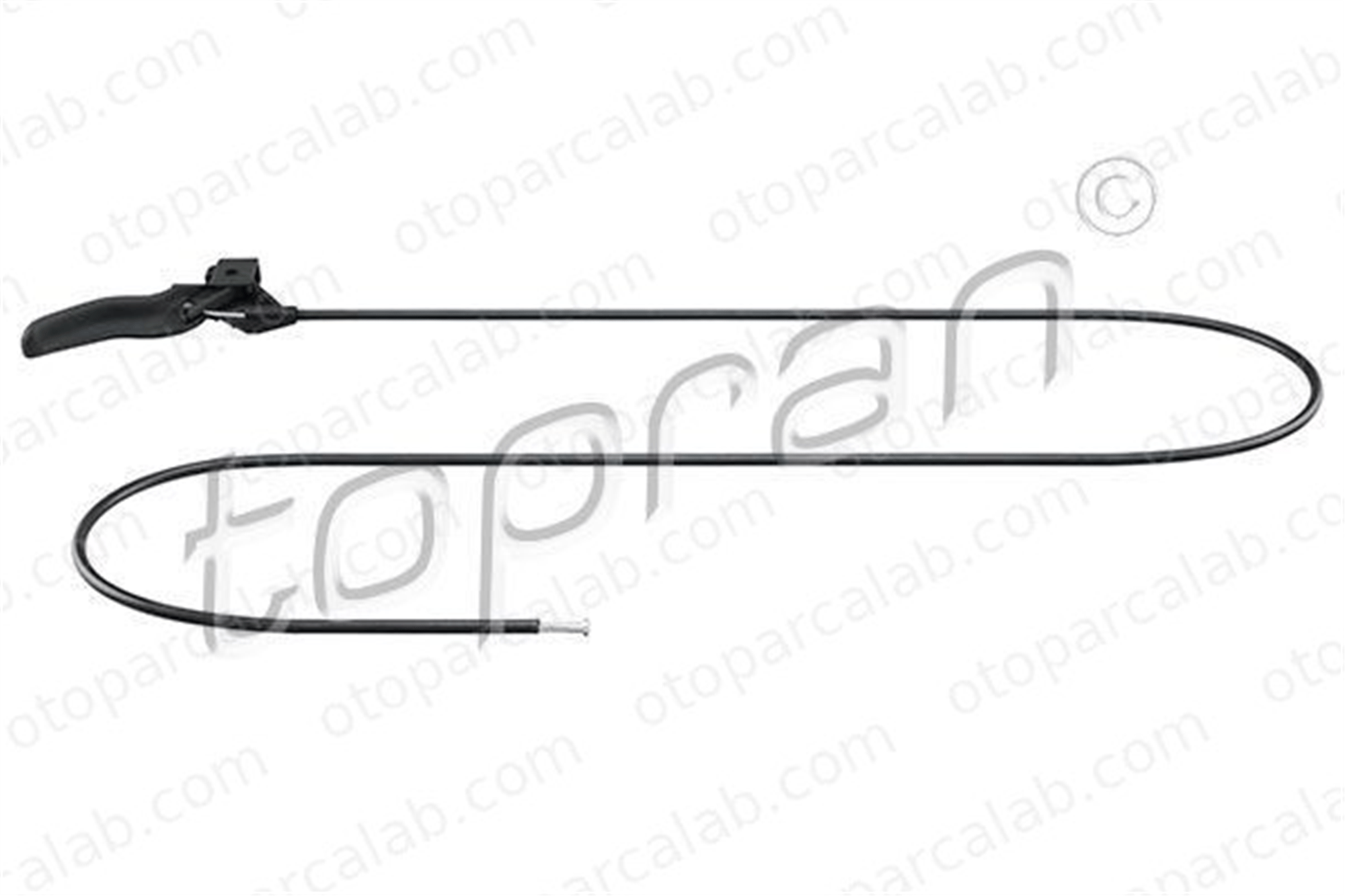 TOPRAN 206 218 Motor Kaput Açma Teli OPEL KADETT E Hatchback ASTRA F Station wagon 1178451 90159584