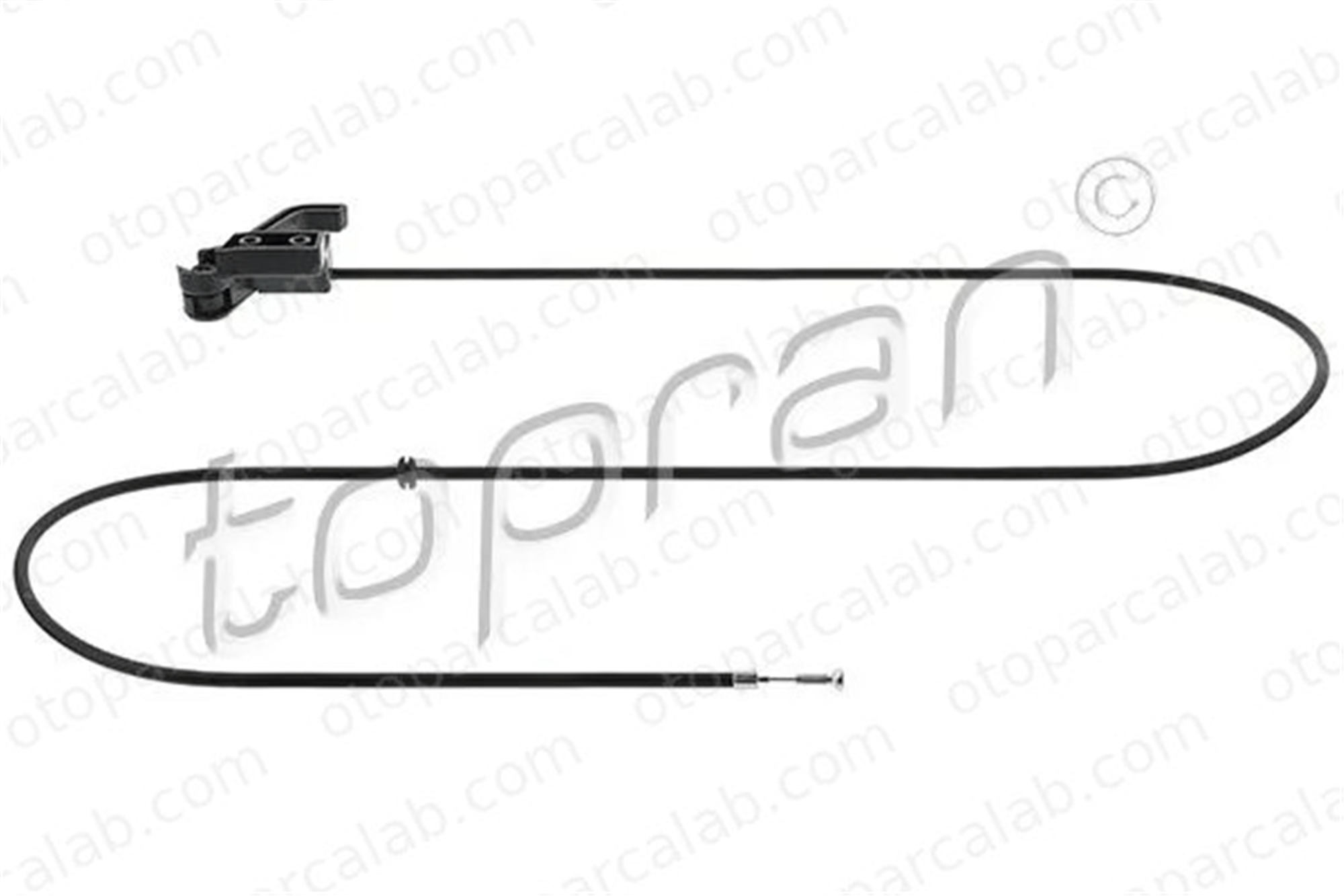 TOPRAN 410 251 Motor Kaput Açma Teli MERCEDES-BENZ SPRINTER 3-t Minibüs/Otobüs SPRINTER 3-t Panelvan/Van 9017500359 A9017500359