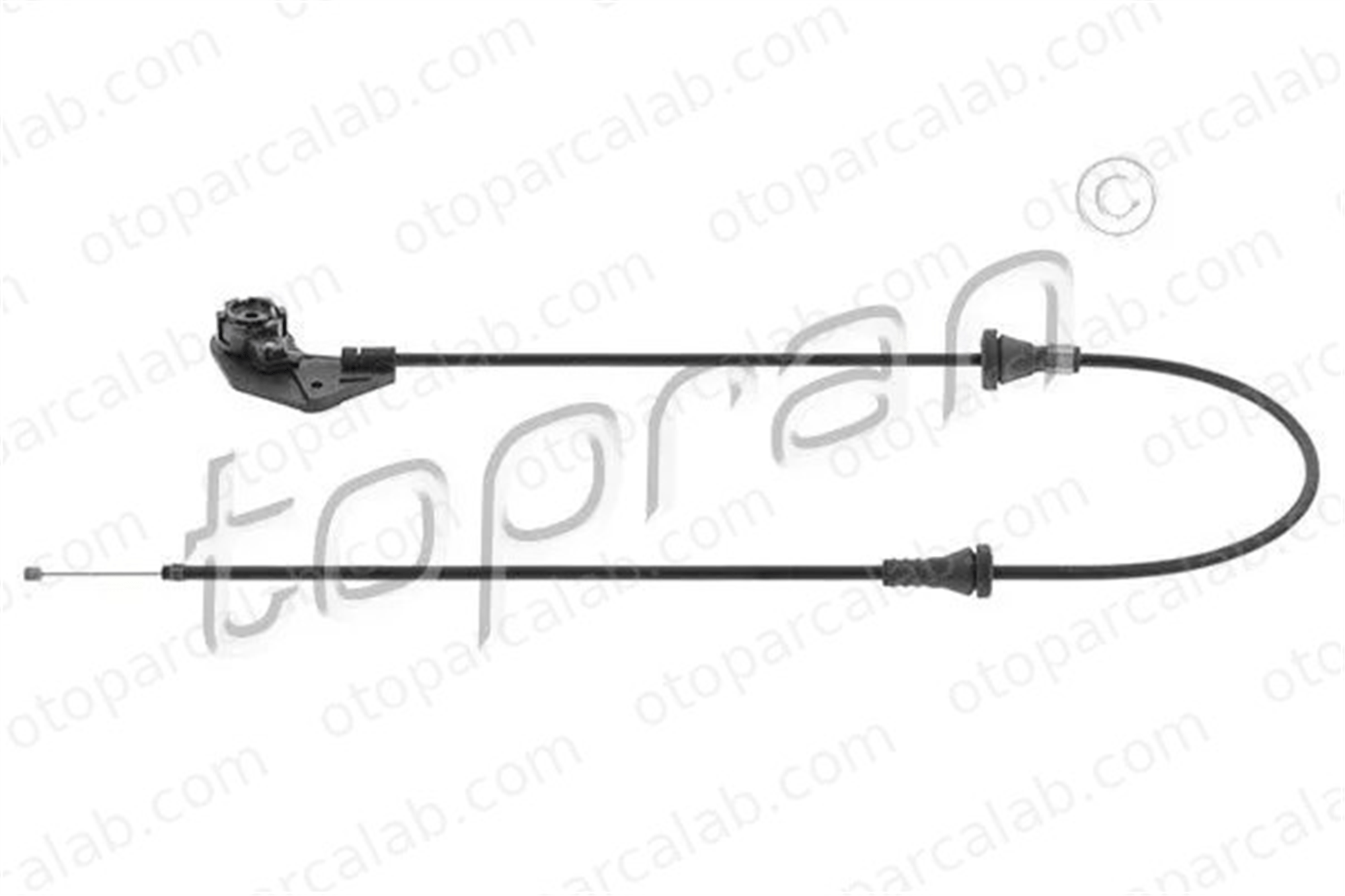 TOPRAN 503 908 Motor Kaput Açma Teli BMW 3 3 Touring 51238208442