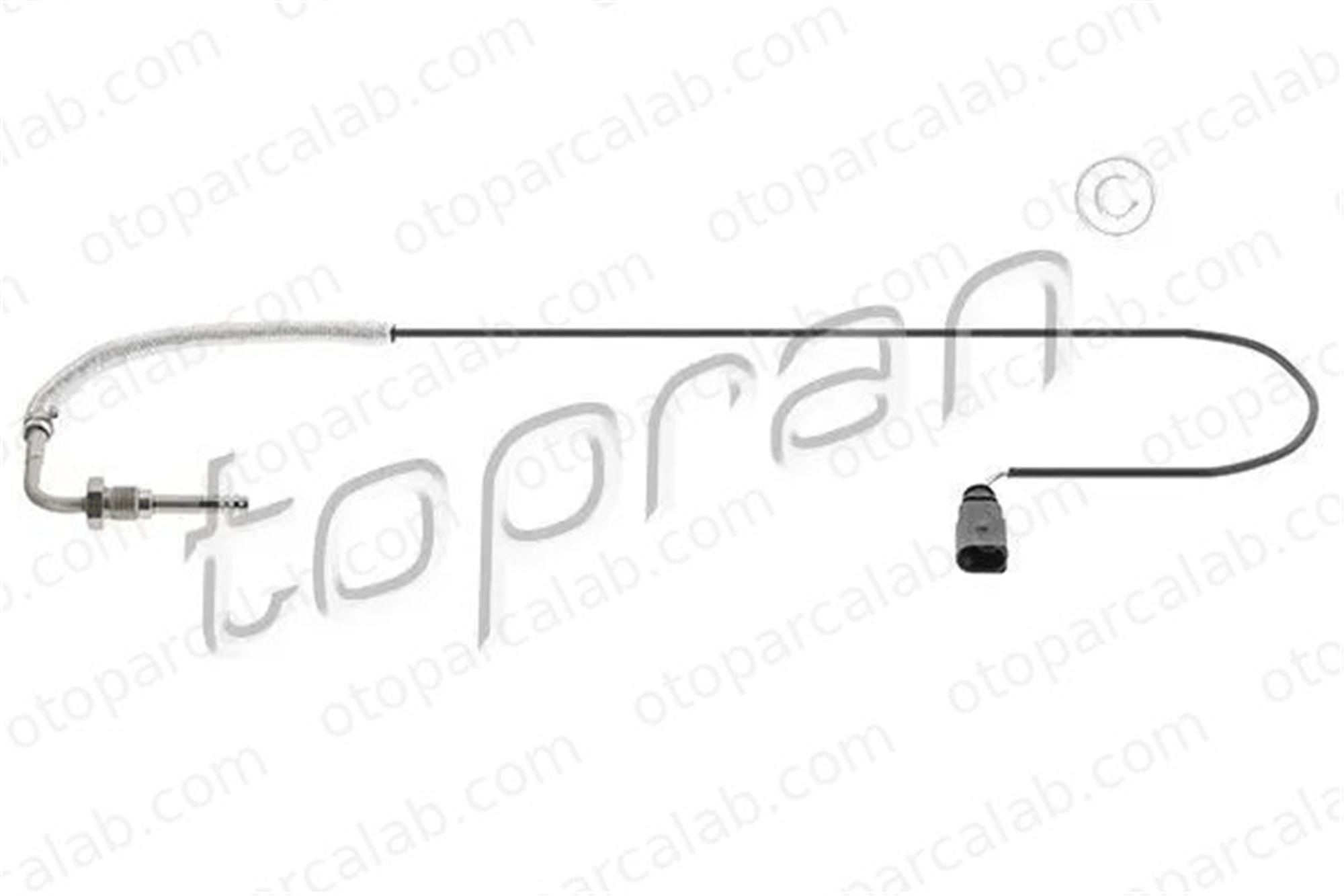 TOPRAN 638 595 Egzoz Sıcaklık Sensörü AUDI A7 Sportback Q7 59906088CP 059 906 088CP
