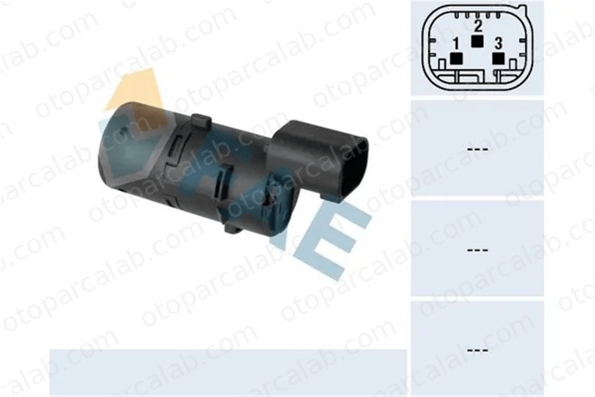 TRITON RNT0786 Park Sensörü RENAULT LAGUNA II Grandtour CLIO III 8200138377 2W9315K859AC