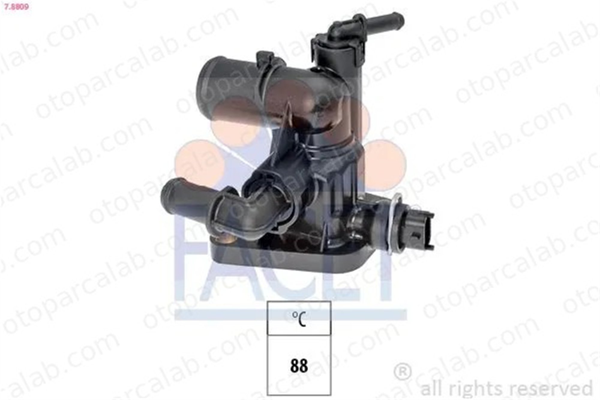 TRITON TMP0412 Termostat FIAT PANDA PUNTO 55233327 1607738580